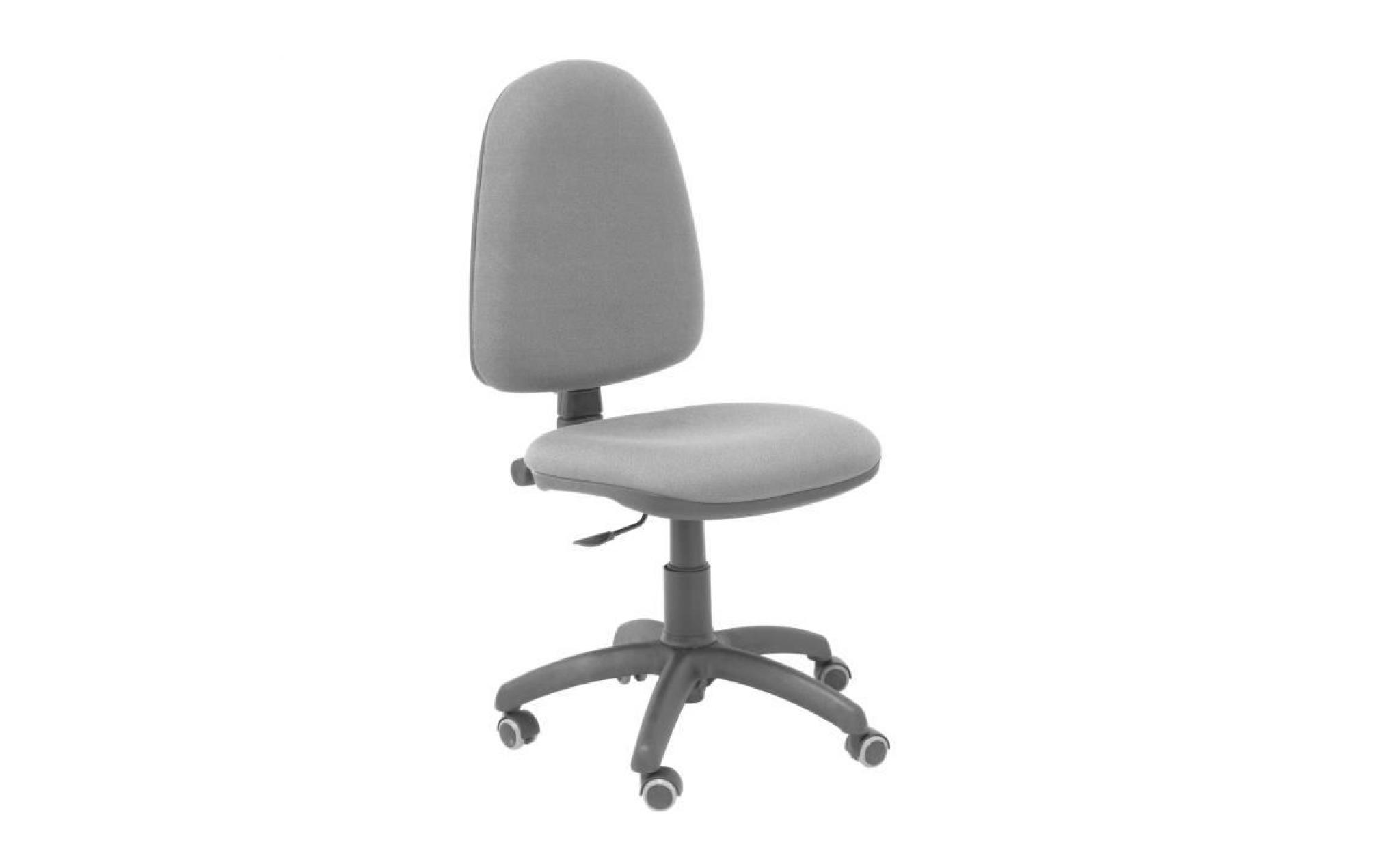fauteuil de bureau ergonomique avec mécanisme de contact permanent réglable en hauteur et roues en parquet gris foncé bali assise