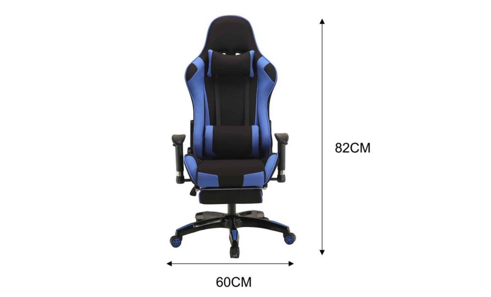 fauteuil de bureau manager grand confort style de course avec l'inclinaison de jeu de rotation d'accoudoir pas cher
