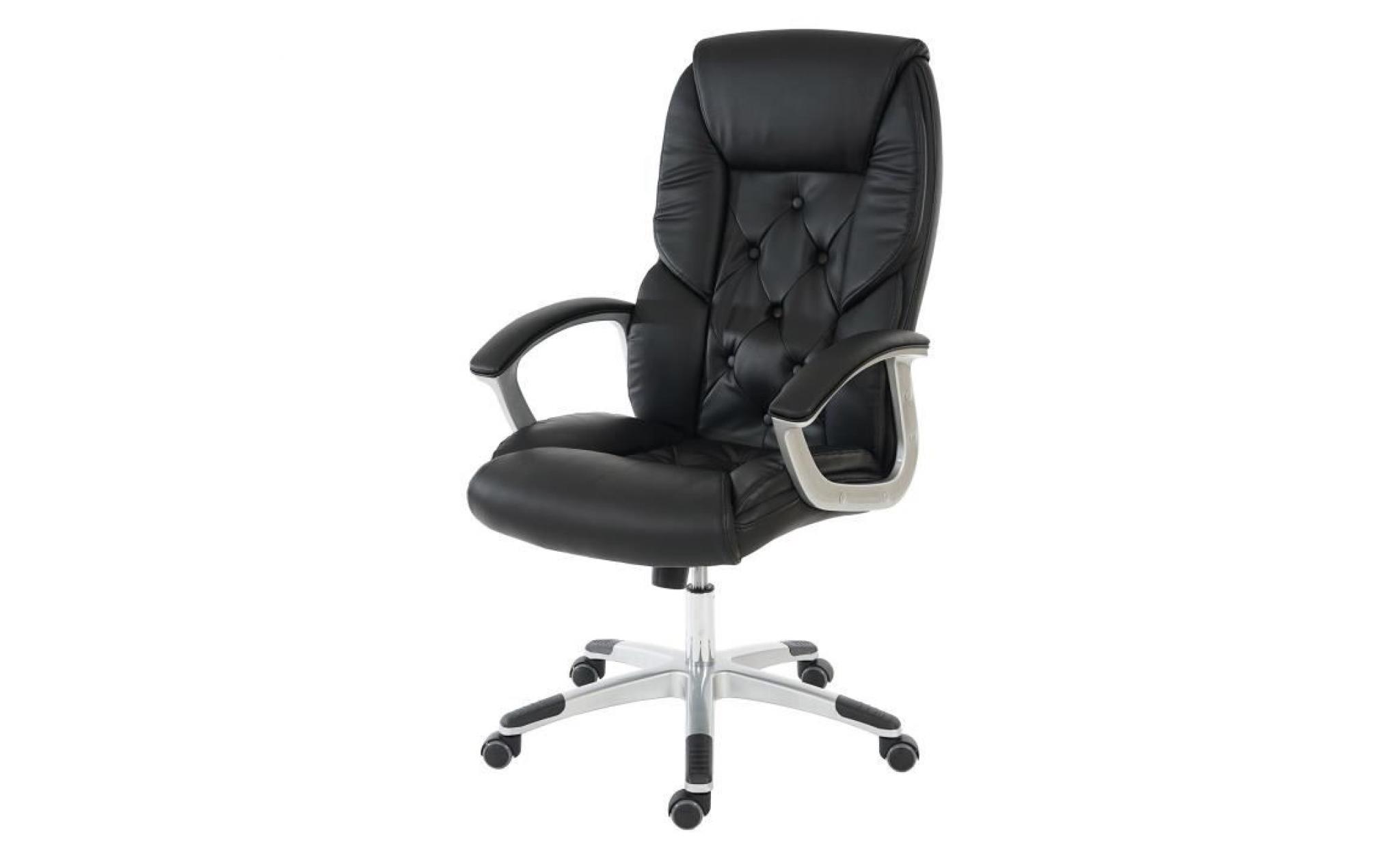 fauteuil de bureau pro xxl denzel   cuir synthÉtique blanc   couleur principale:blanc