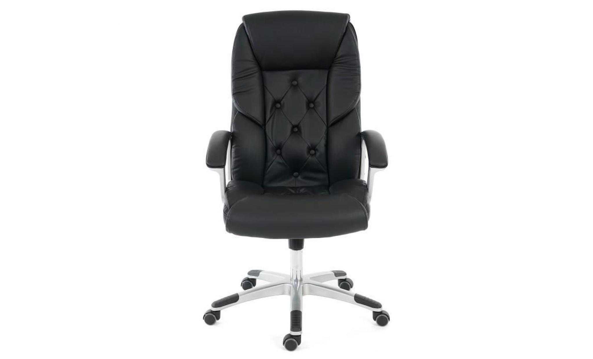 fauteuil de bureau pro xxl denzel   cuir synthÉtique blanc   couleur principale:blanc pas cher
