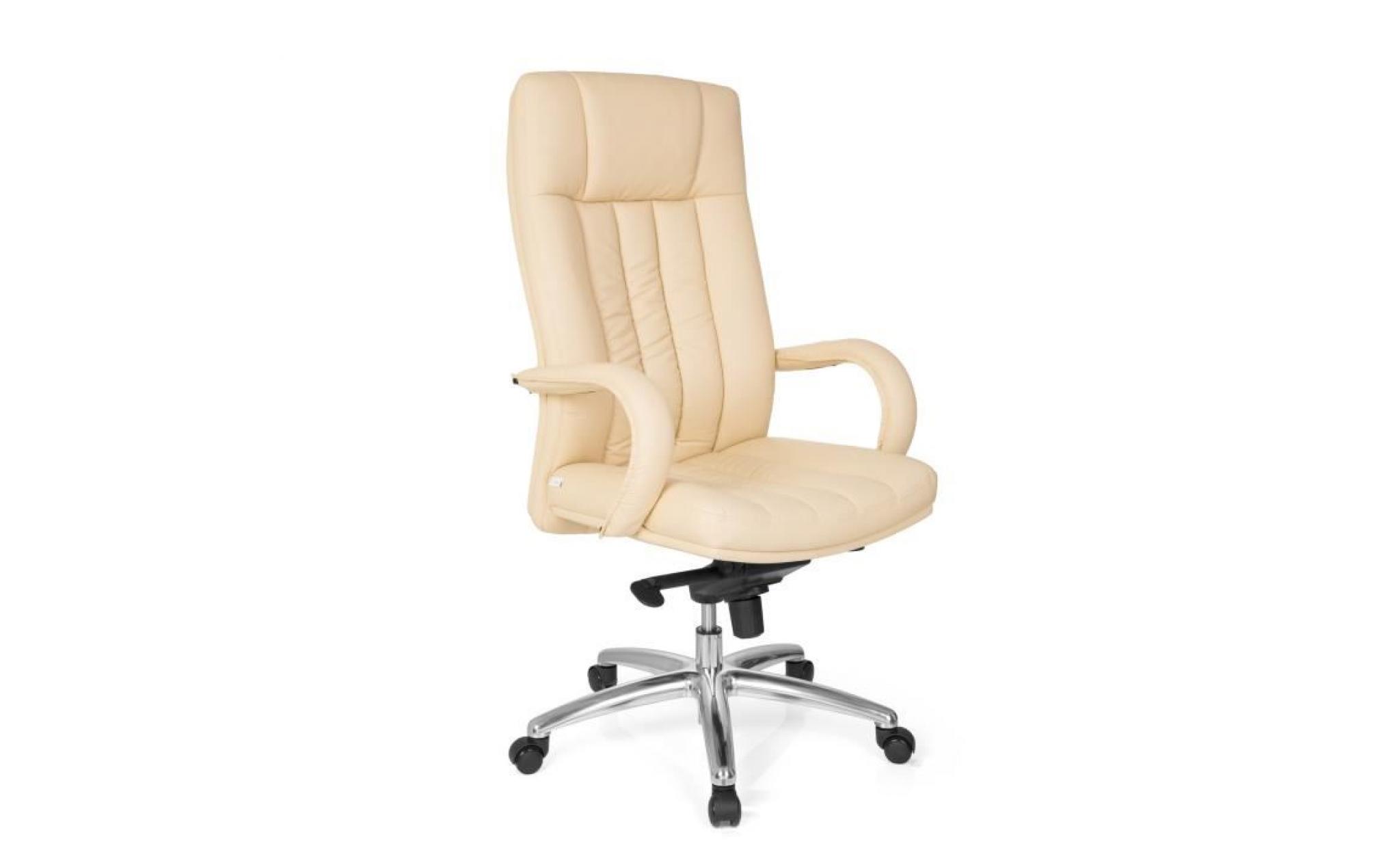fauteuil de direction xxl g 300 pu beige / crème hjh office