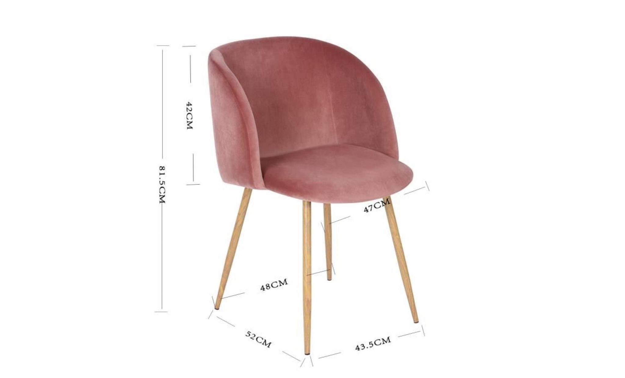chaise scandinave velours avec accoudoirs  fauteuil de tissu vert foncé pas cher
