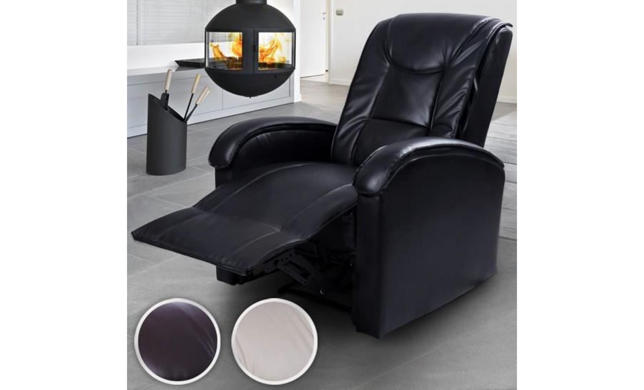 fauteuil relaxant (fssl01) marron