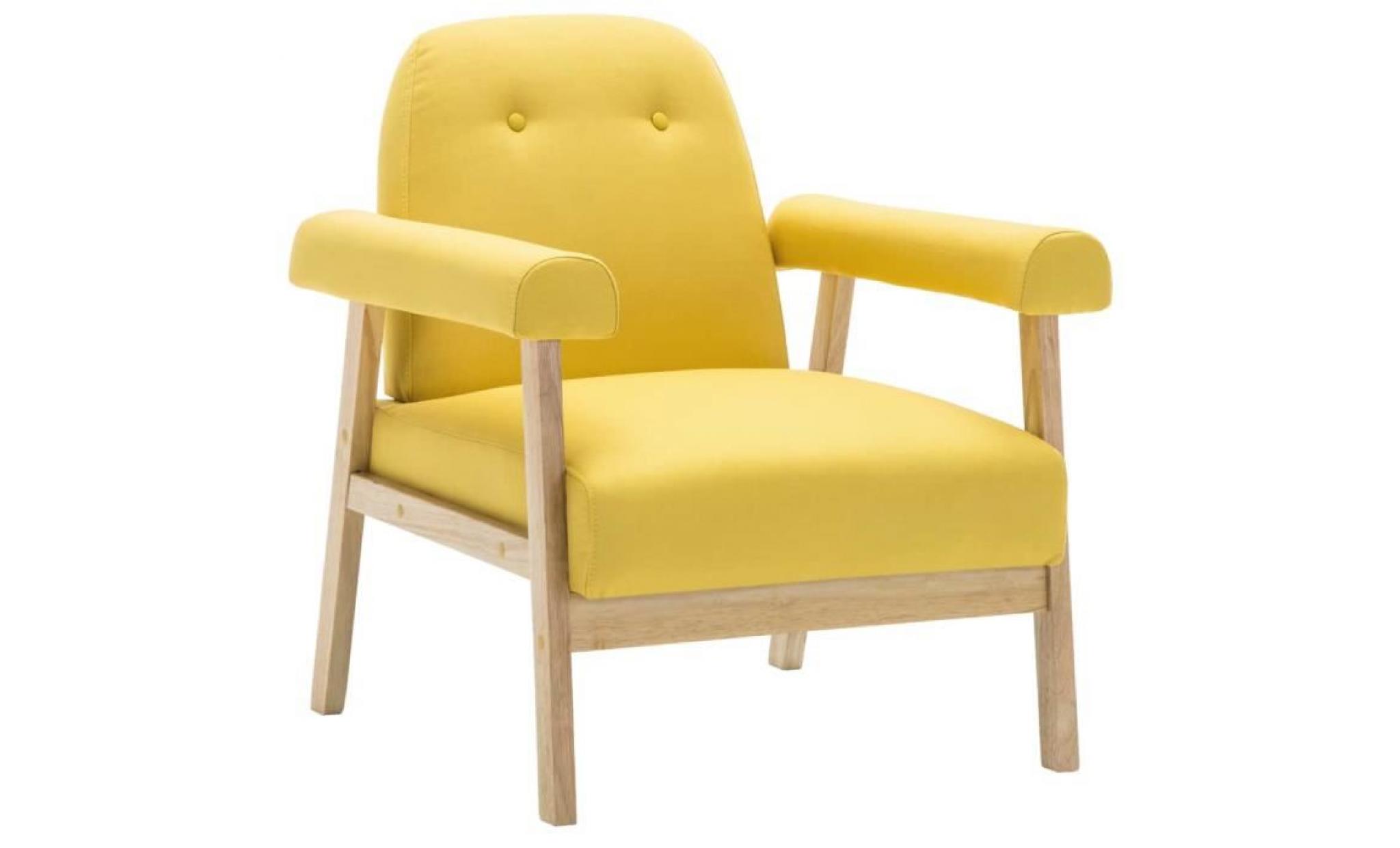 fauteuil tissu jaune fauteuil scandinave fauteuil de jardin fauteuil de bureau pas cher
