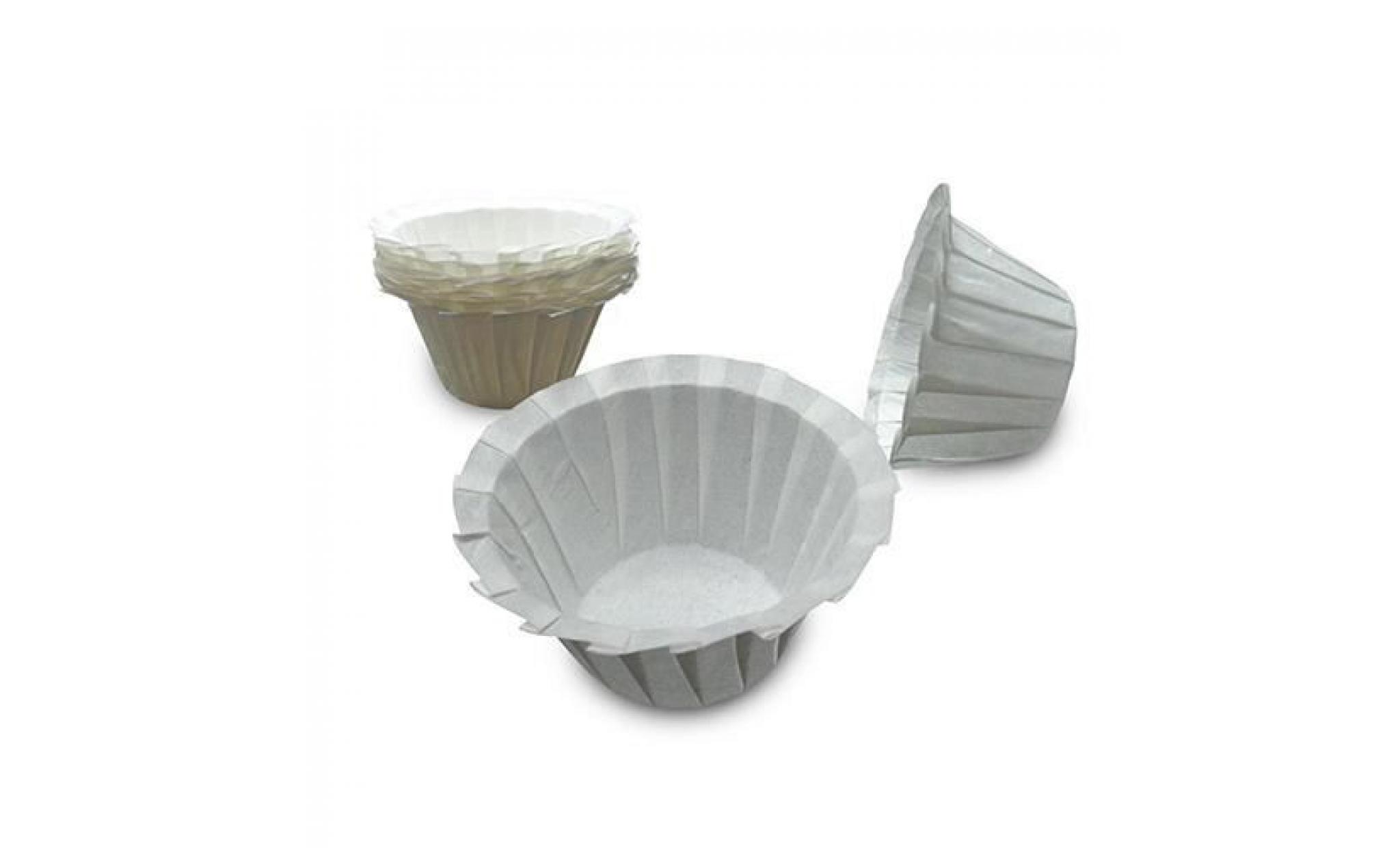 filtres à papier jetables de cuisine de la maison 100pcs filtres de café de remplacement de tasses pas cher