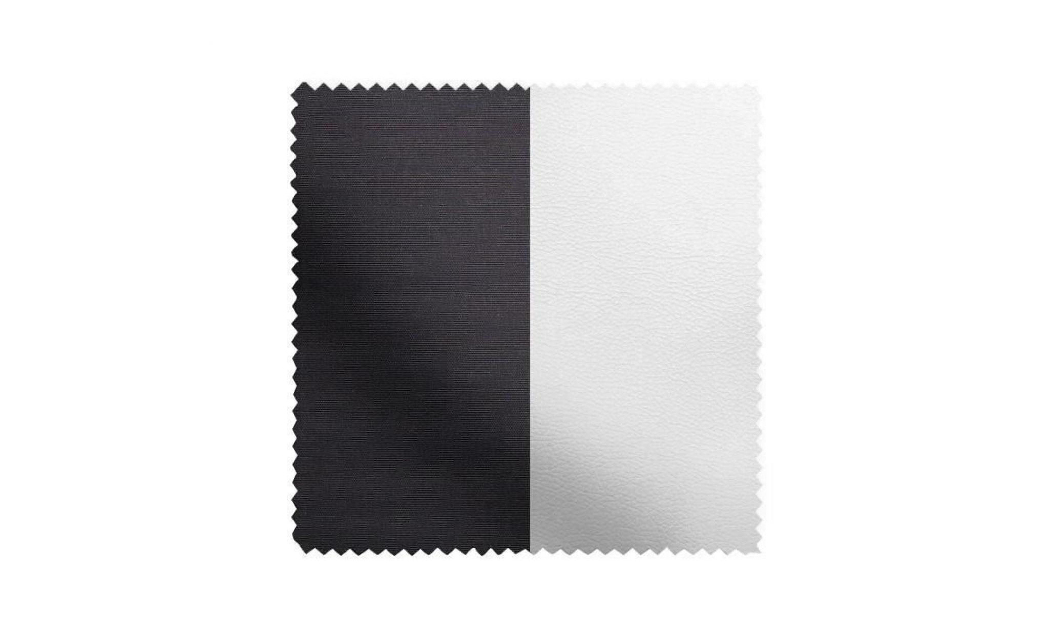 finlandek canapé d'angle réversible kulma 3 places   tissu noir   contemporain   l 205 x p 141 cm pas cher