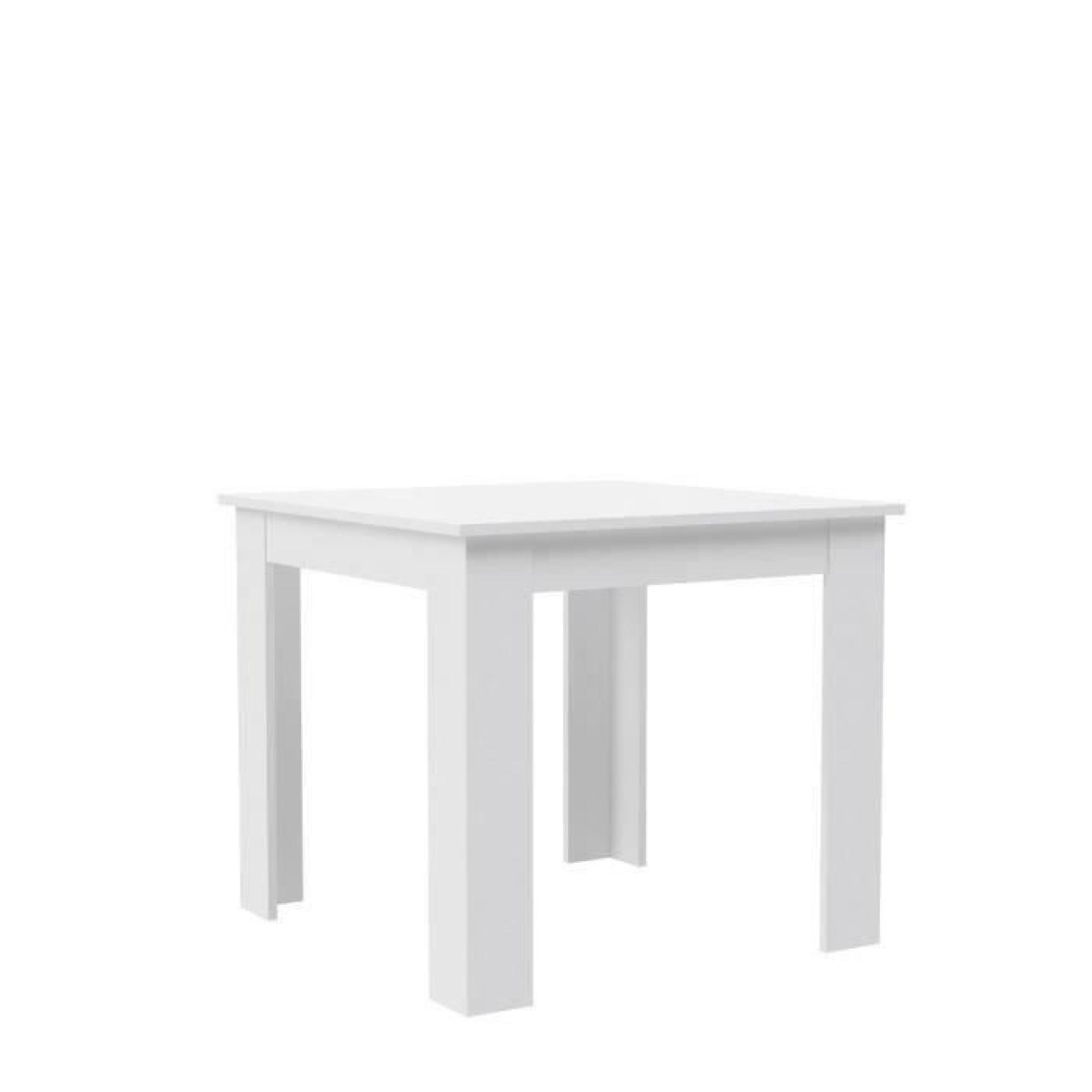 FINLANDEK Table de bar TIETTI 110x110x95 cm - Blanc mat pas cher