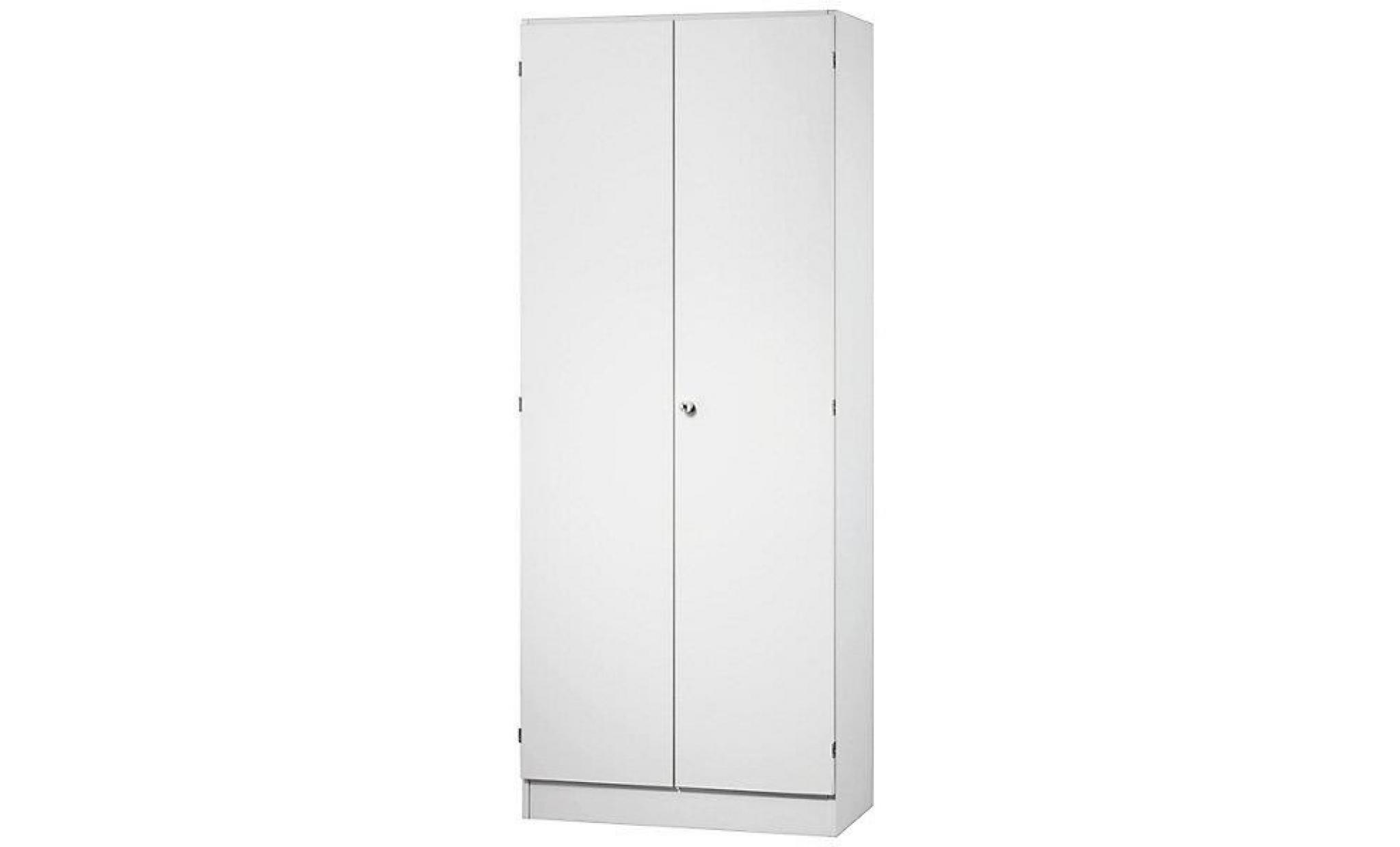fino armoire de bureau   4 tablettes, h x l x p 2004 x 800 x 420 mm   blanc   armoire armoire de bureau armoire pour bureau armoires