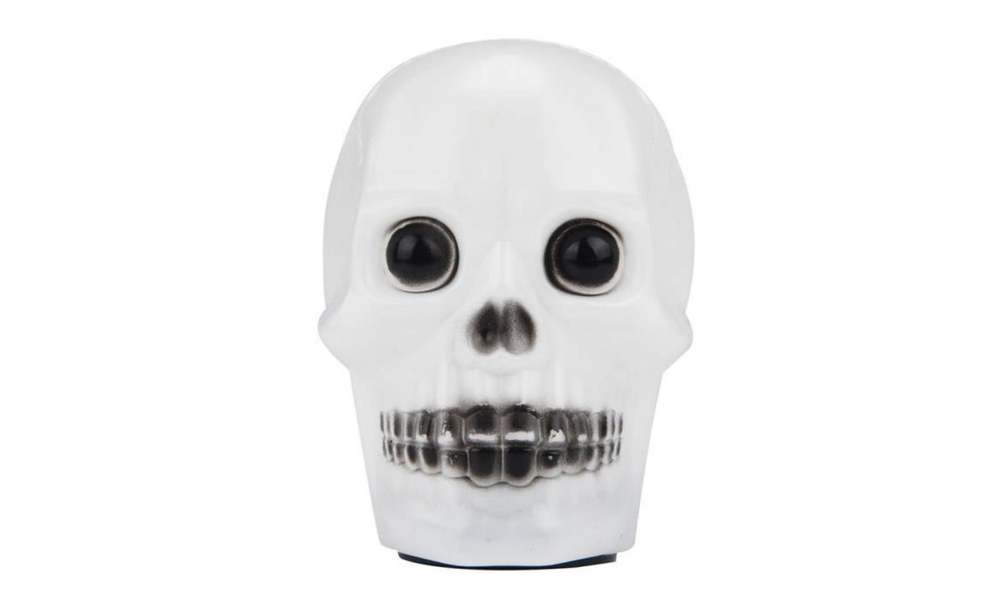 flash led skull party night light lampe halloween colorée mini decore trick cadeau napoulen4170 pas cher