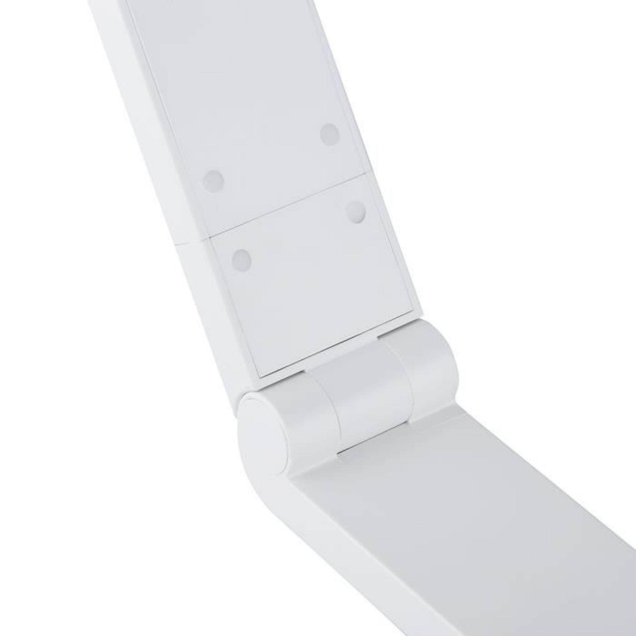FLOUREON Lampe LED Bureau Table Tactile Contrôles de Recharge USB - Blanc pas cher