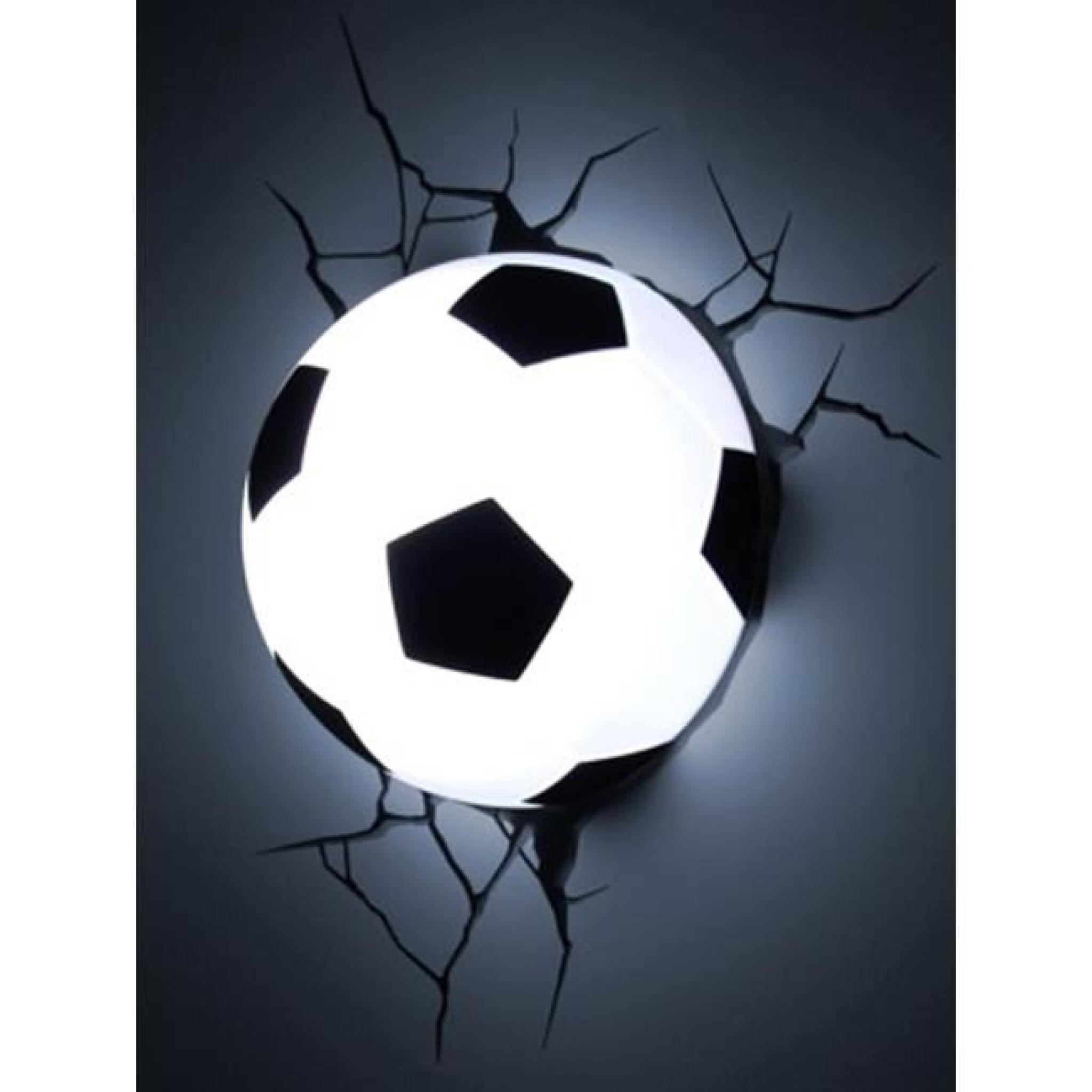 FOOTBALL- Lampe Led  3D ballon pas cher