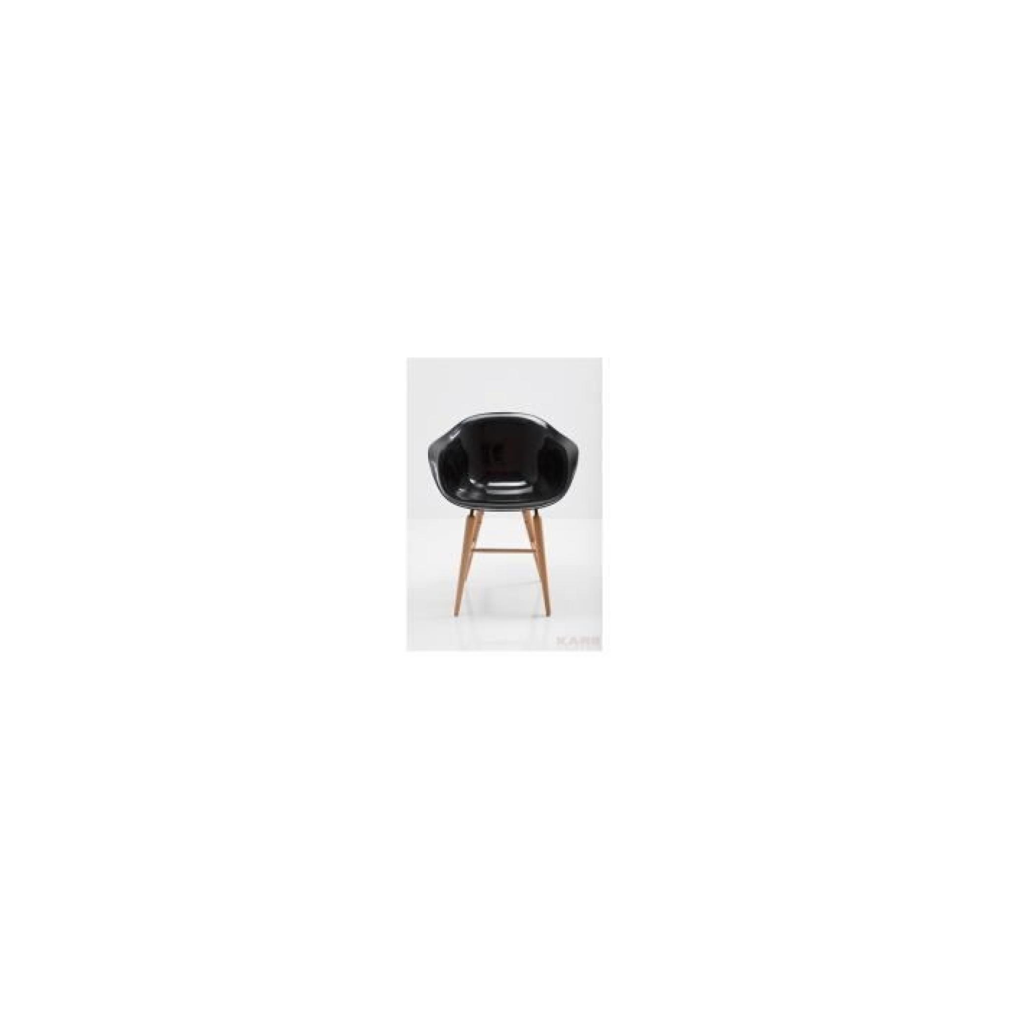 FORUM WOOD by Kare Chaise Noir pas cher