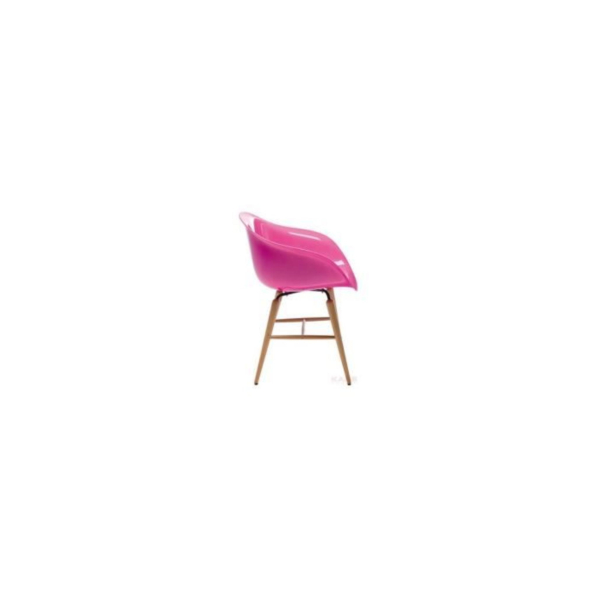 FORUM WOOD by Kare Chaise Rose pas cher
