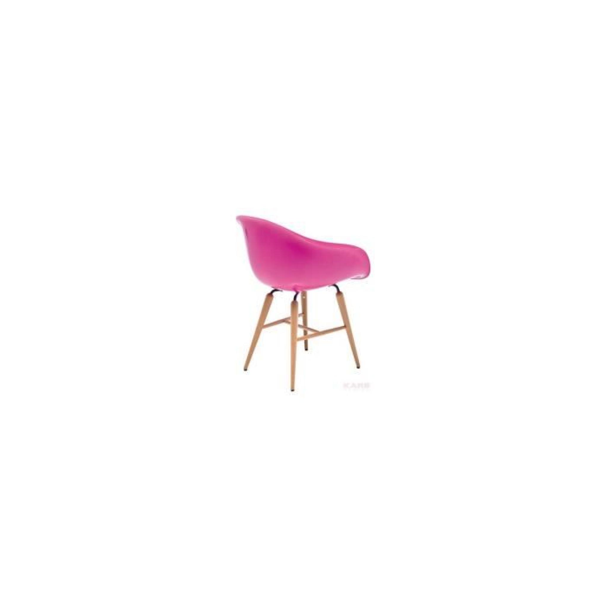 FORUM WOOD by Kare Chaise Rose pas cher