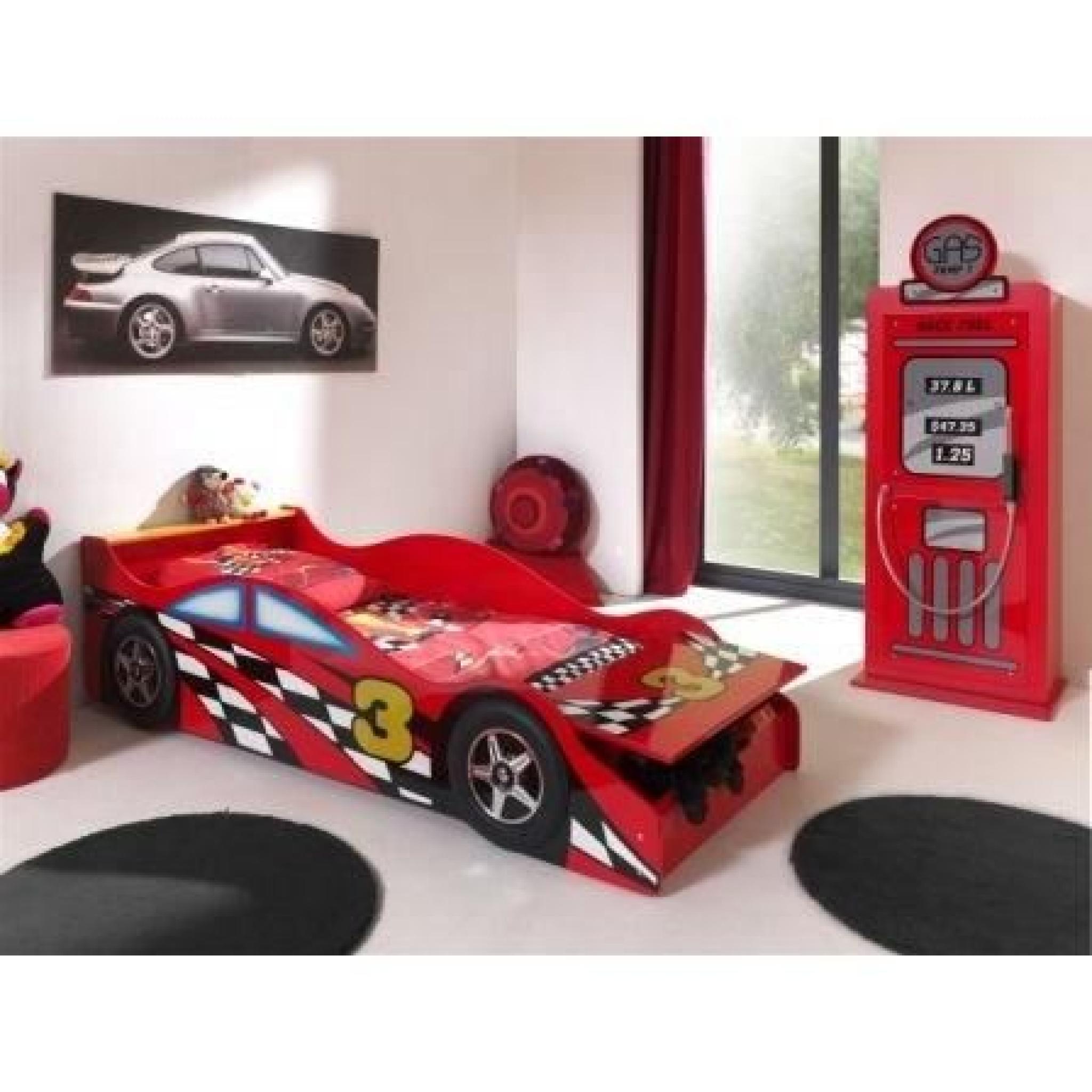 FUN Lit enfant Toddler Race Car Bed rouge