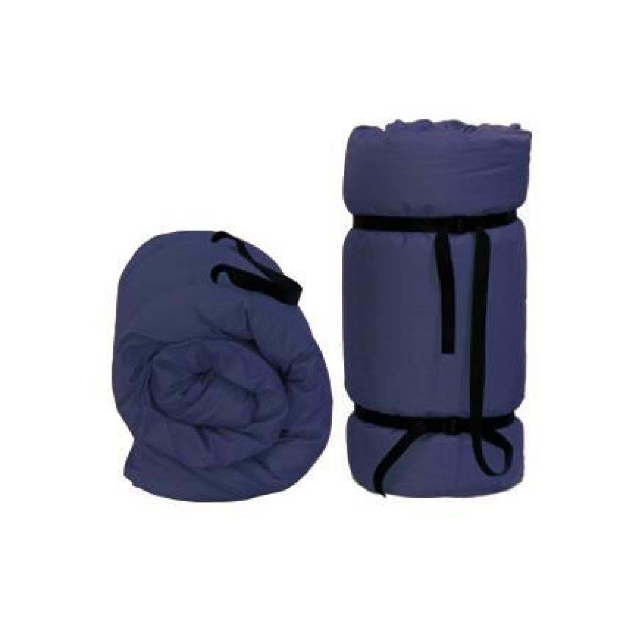Futon Portable Bleu, 200x120x4 cm