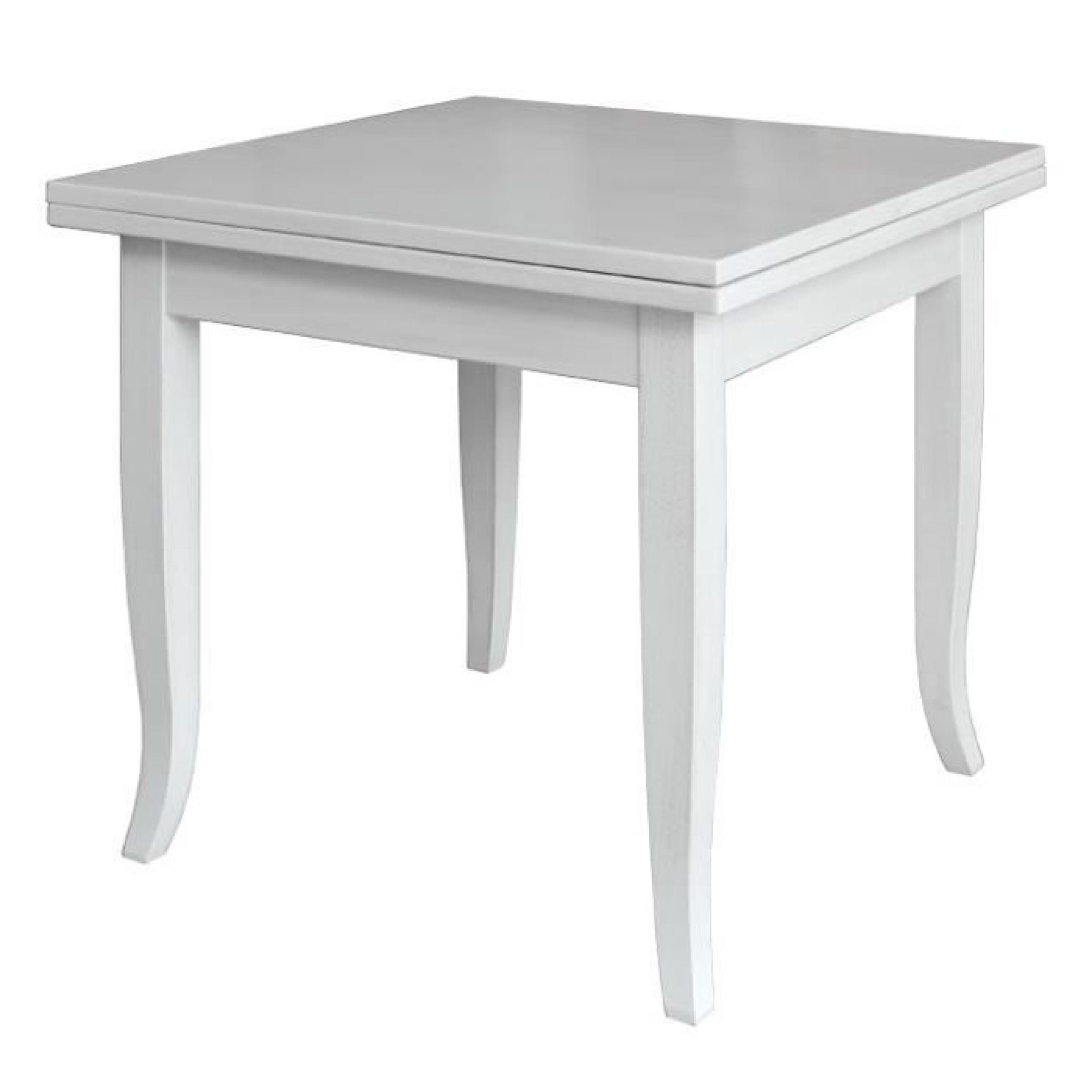 Table pliante carrée 80x80 cm pas cher
