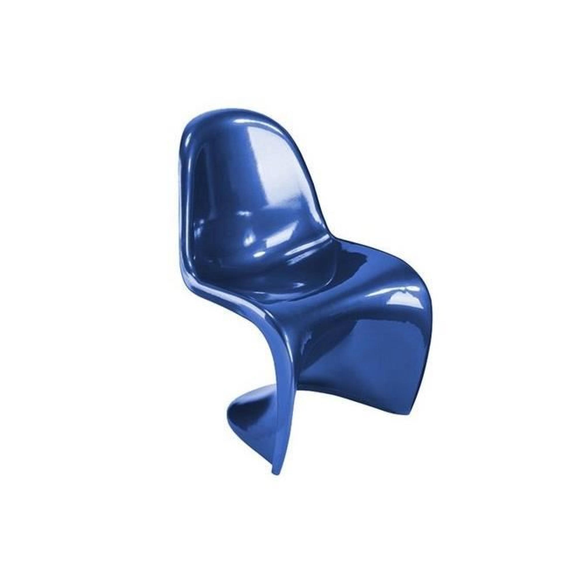GHOST chaise enfants bleue empilable très résis…