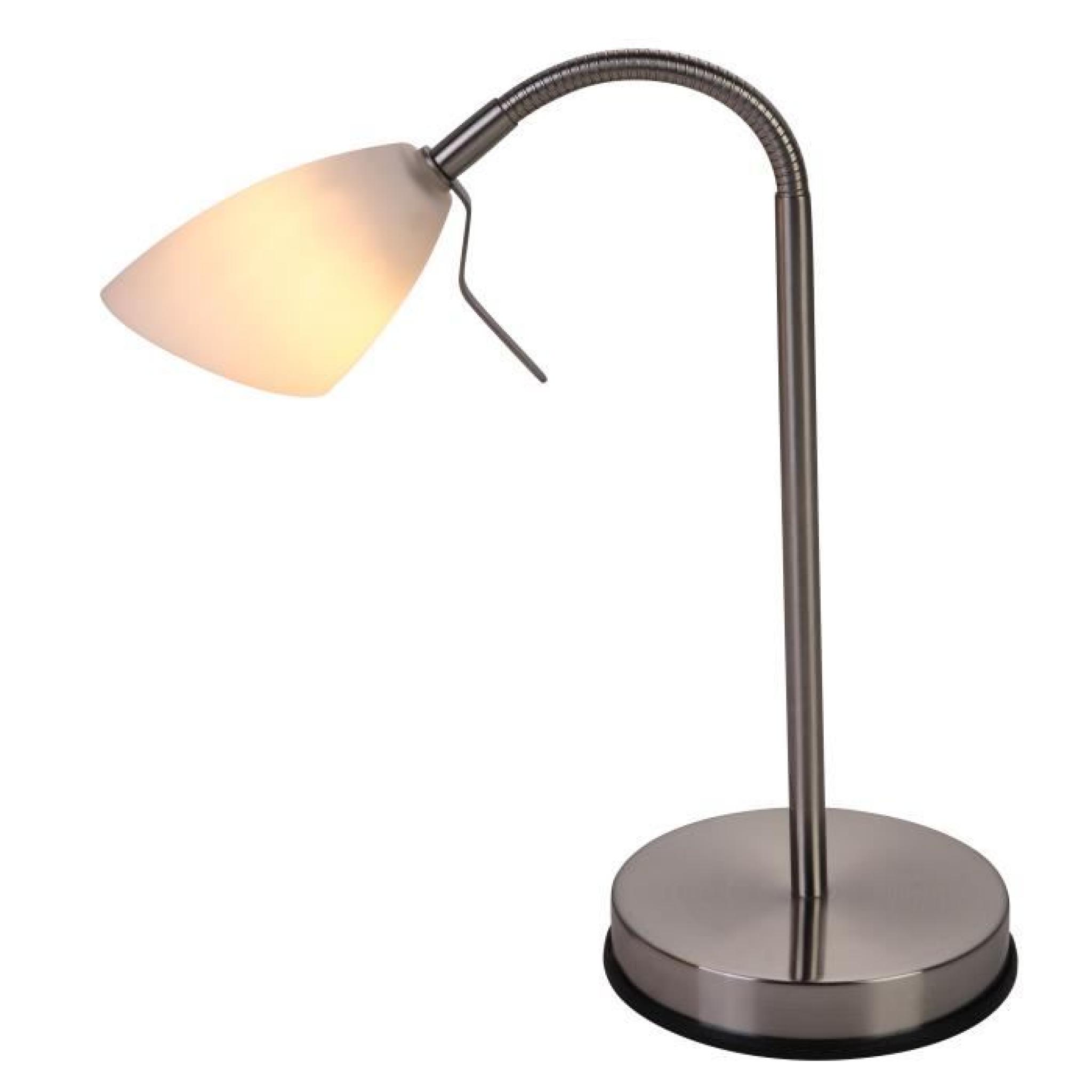 Globo lighting Lampe de bureau sensitive nickel…