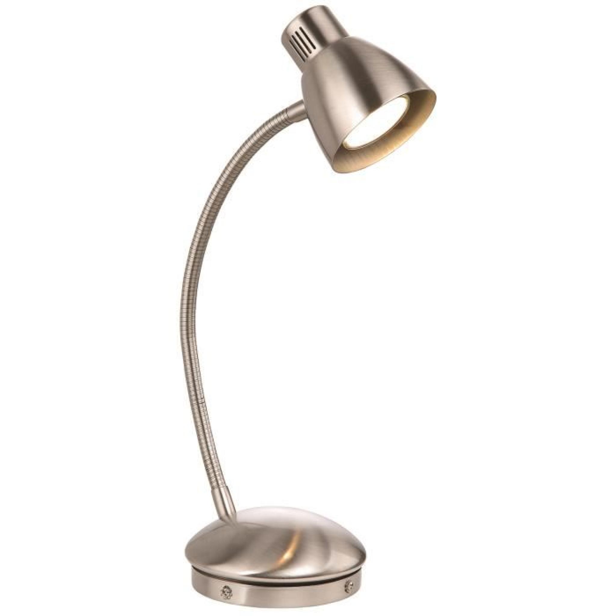Globo lighting Lampe de bureau touch métal GU10…