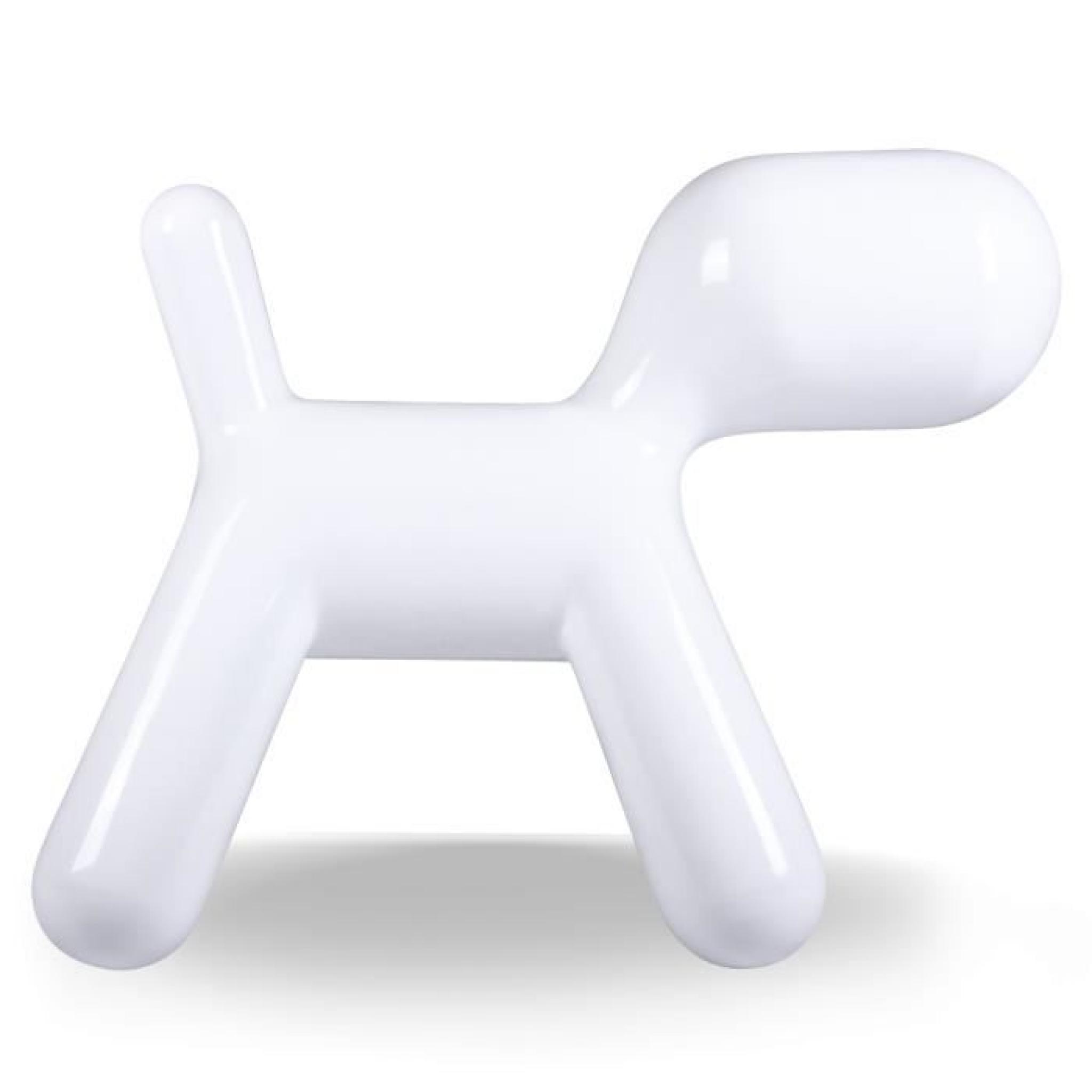 Grande Chaise style Puppy Chair blanche pas cher