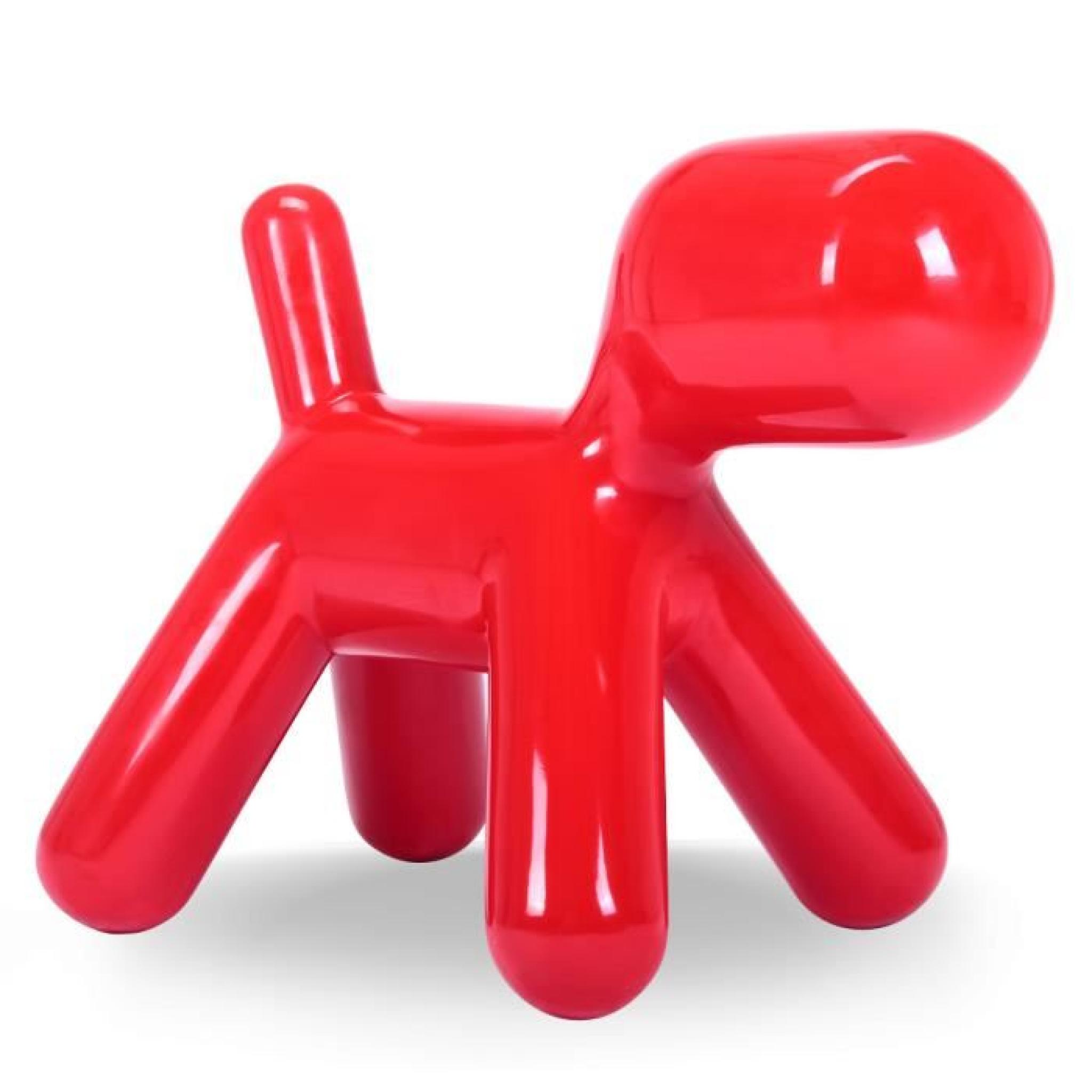 Grande Chaise style Puppy Chair rouge