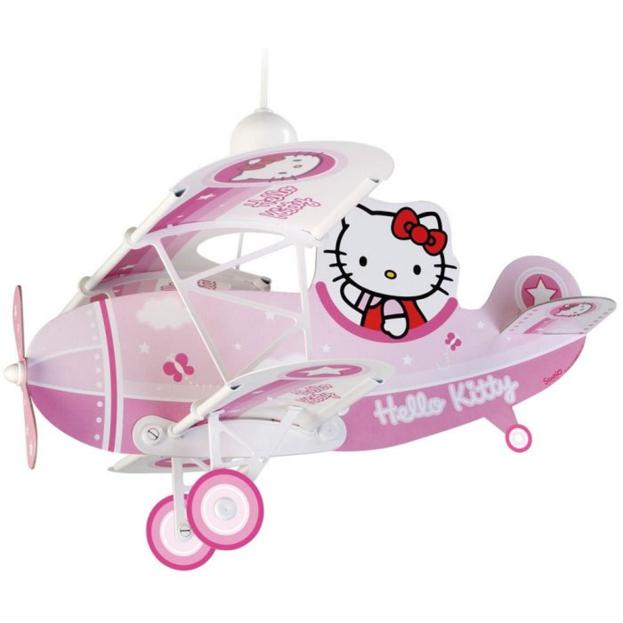 Grande Suspension Hello Kitty Avion