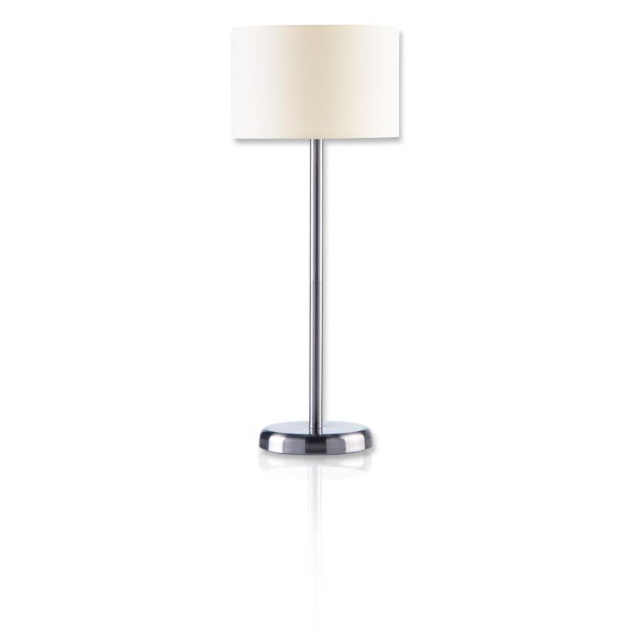 GRUNDIG LAMPE DE TABLE EN INOX ROND