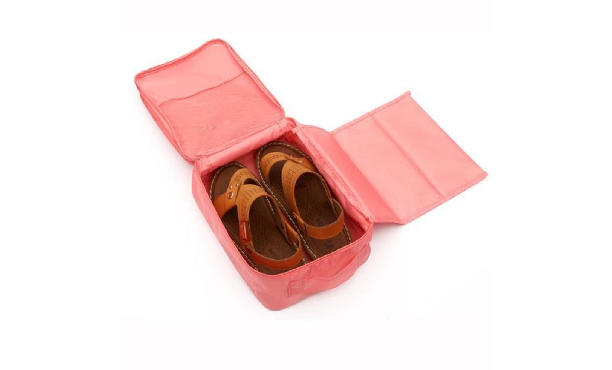 gsy60818602pk portable de grande capacité chaussures voyage en plein air paquet suspendez chaussures sac de stockage pas cher
