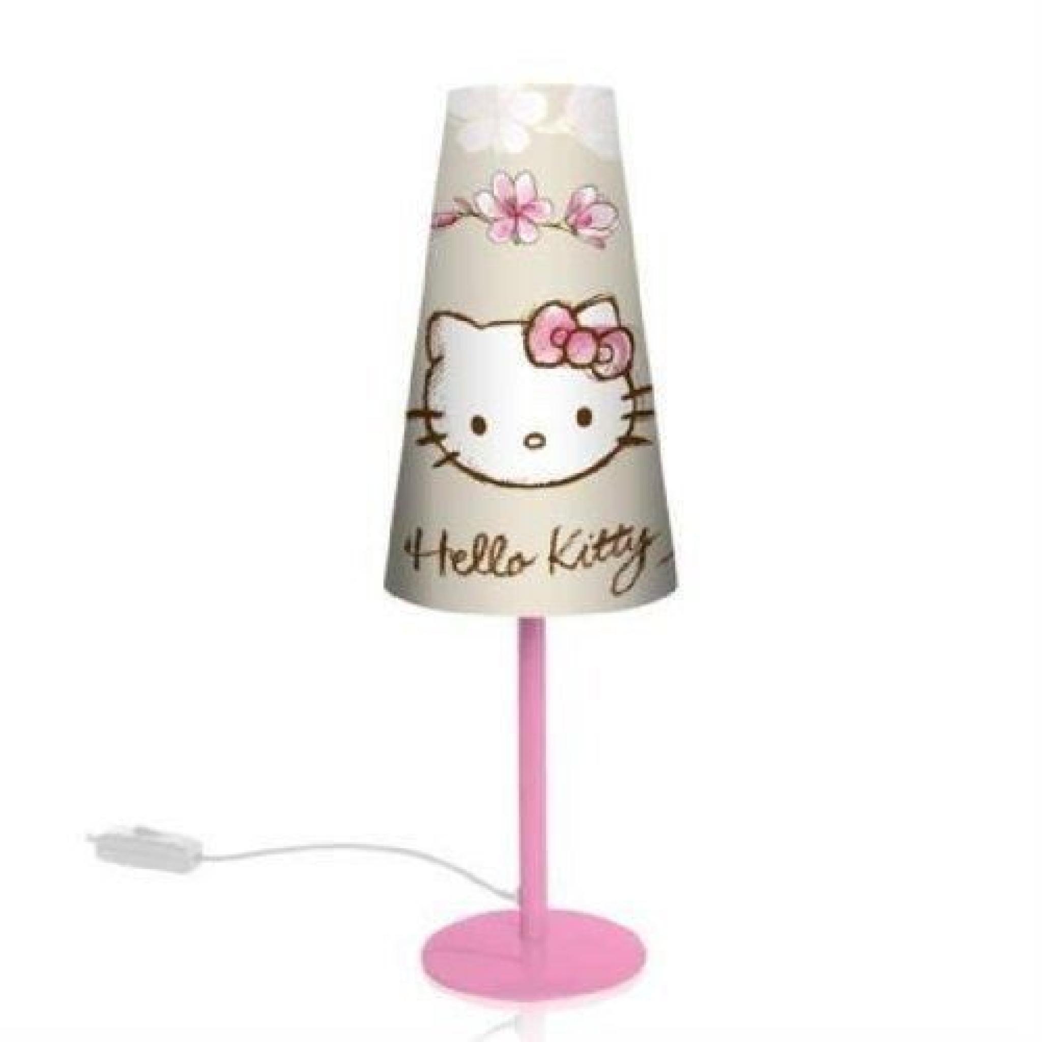 HELLO KITTY LAMPE A POSER ENFANT METAL / PLASTIQUE