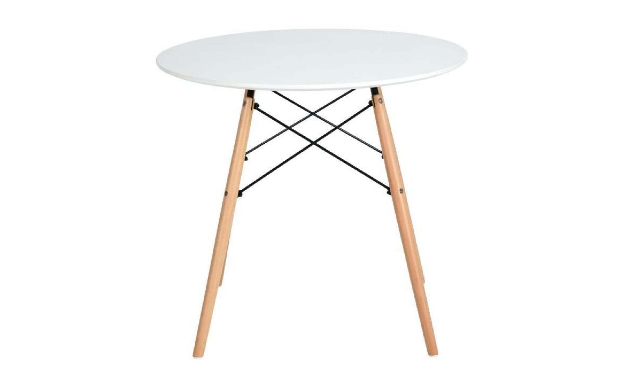 hilda   table ronde pas cher