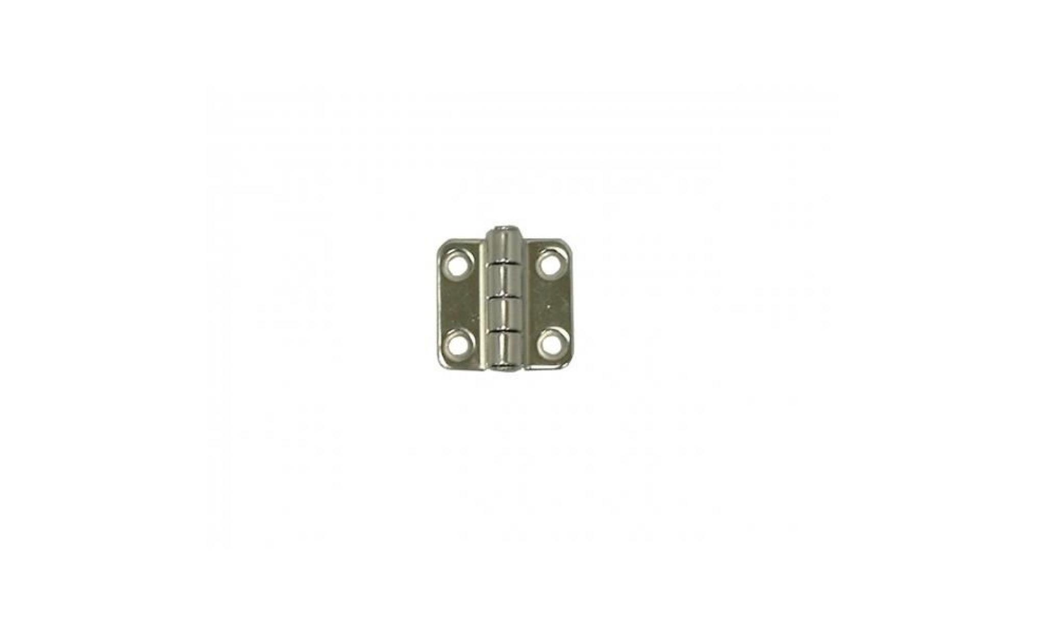 hinge stainless steel a2 32mmx37mmx19mm arbo inox365
