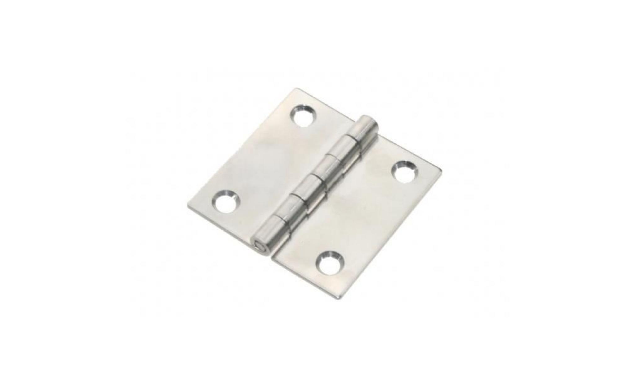 hinge stainless steel a2 50mmx50mm arbo inox348