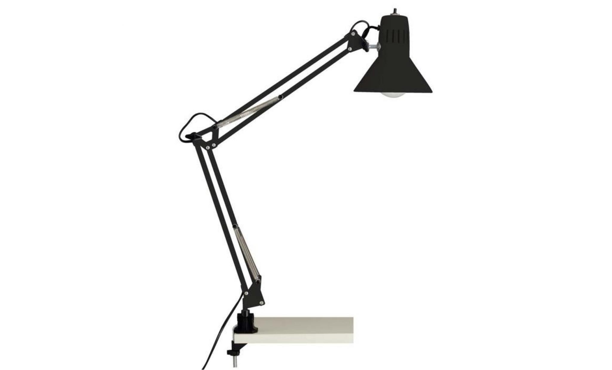 hobby lampe de bureau articulable avec interrupteur et fixation 