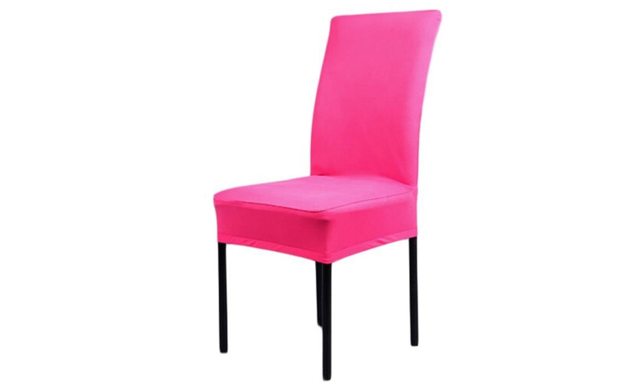 housse de chaise universelle pour chaises de salle à manger spandex color:white , size:one size pas cher