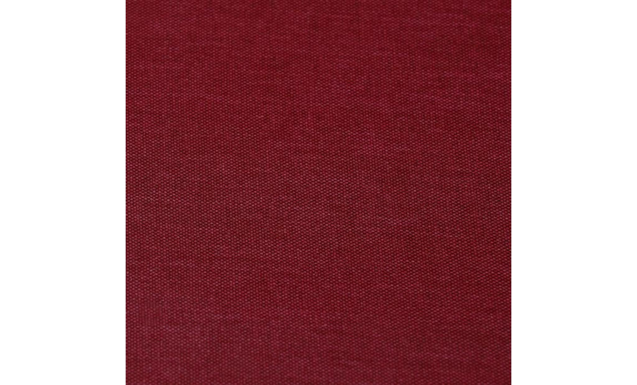 ibra canapé angle réversible 3/4 places   tissu rouge   scandinave   l 203 x p 88 130 cm pas cher
