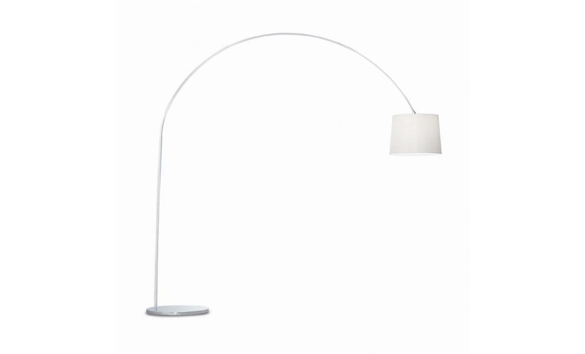 ideal lux   retour pt1 blanc lampadaire