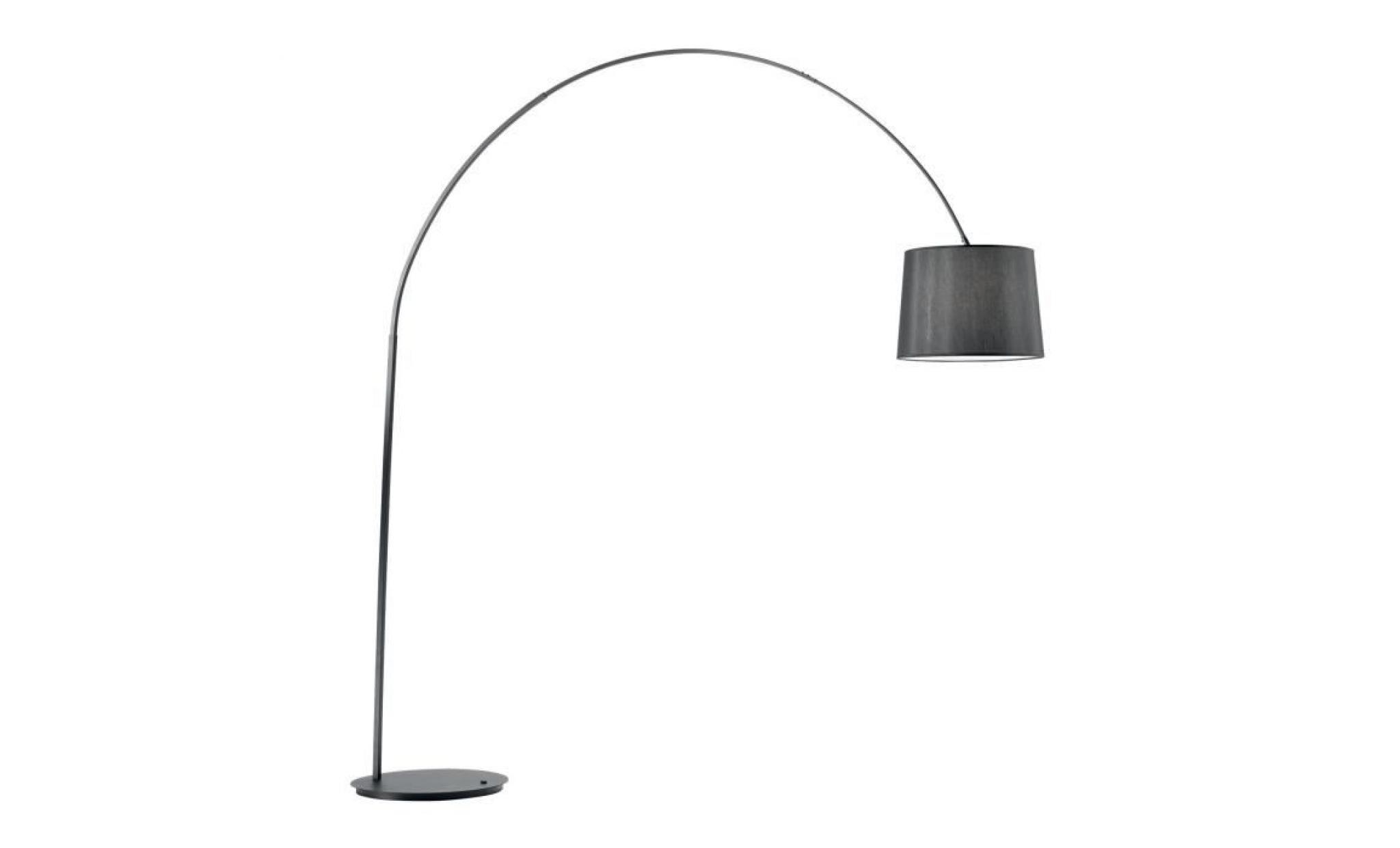 ideal lux   retour pt1 total noir lampadaire