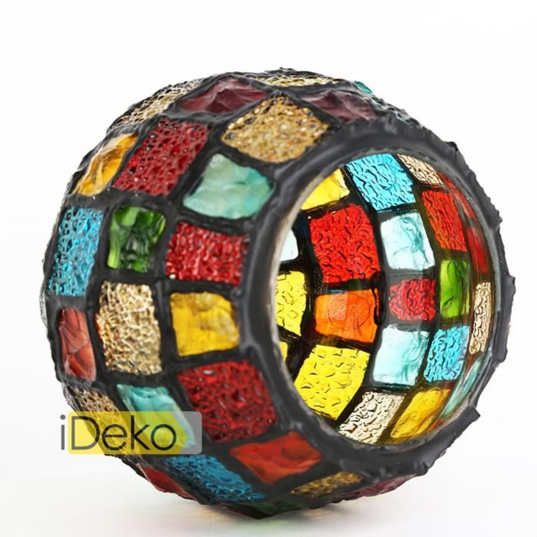 iDeko® Lampe à poser bureau table Art design manuel antique céramique style campagne pas cher