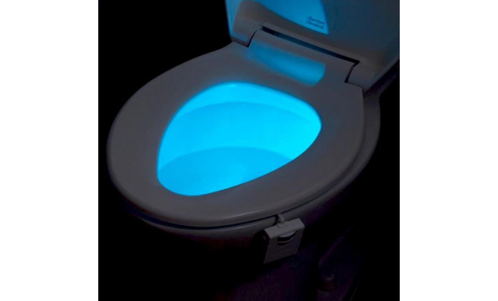 illumibowl, éclairage astucieux pour wc