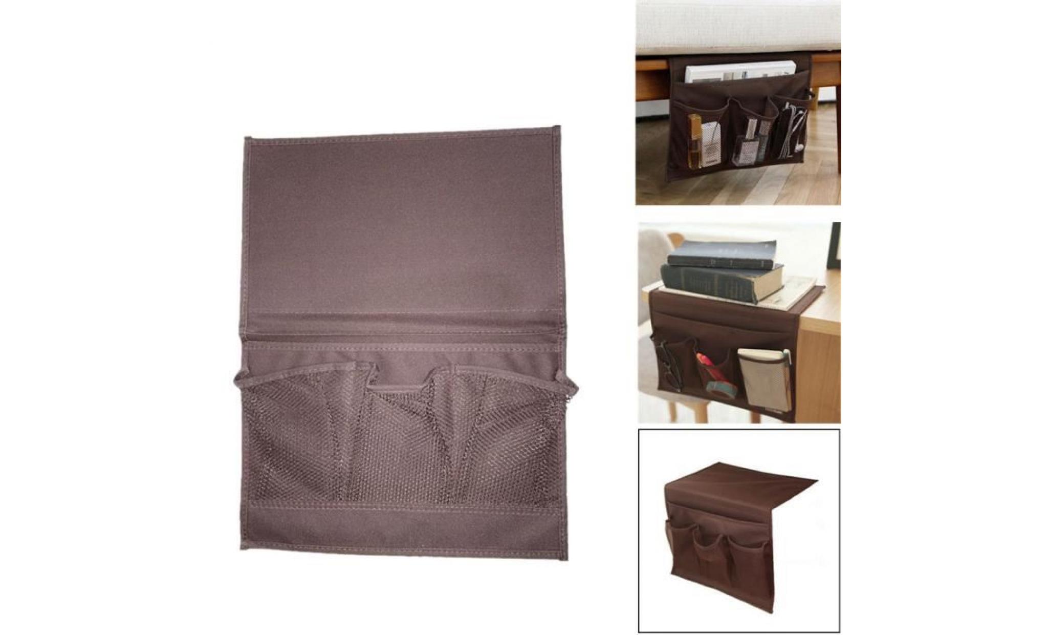 iportan® organisateur de chevet de rangement côté caddy table armoire de rangement porte organisateur café_2546