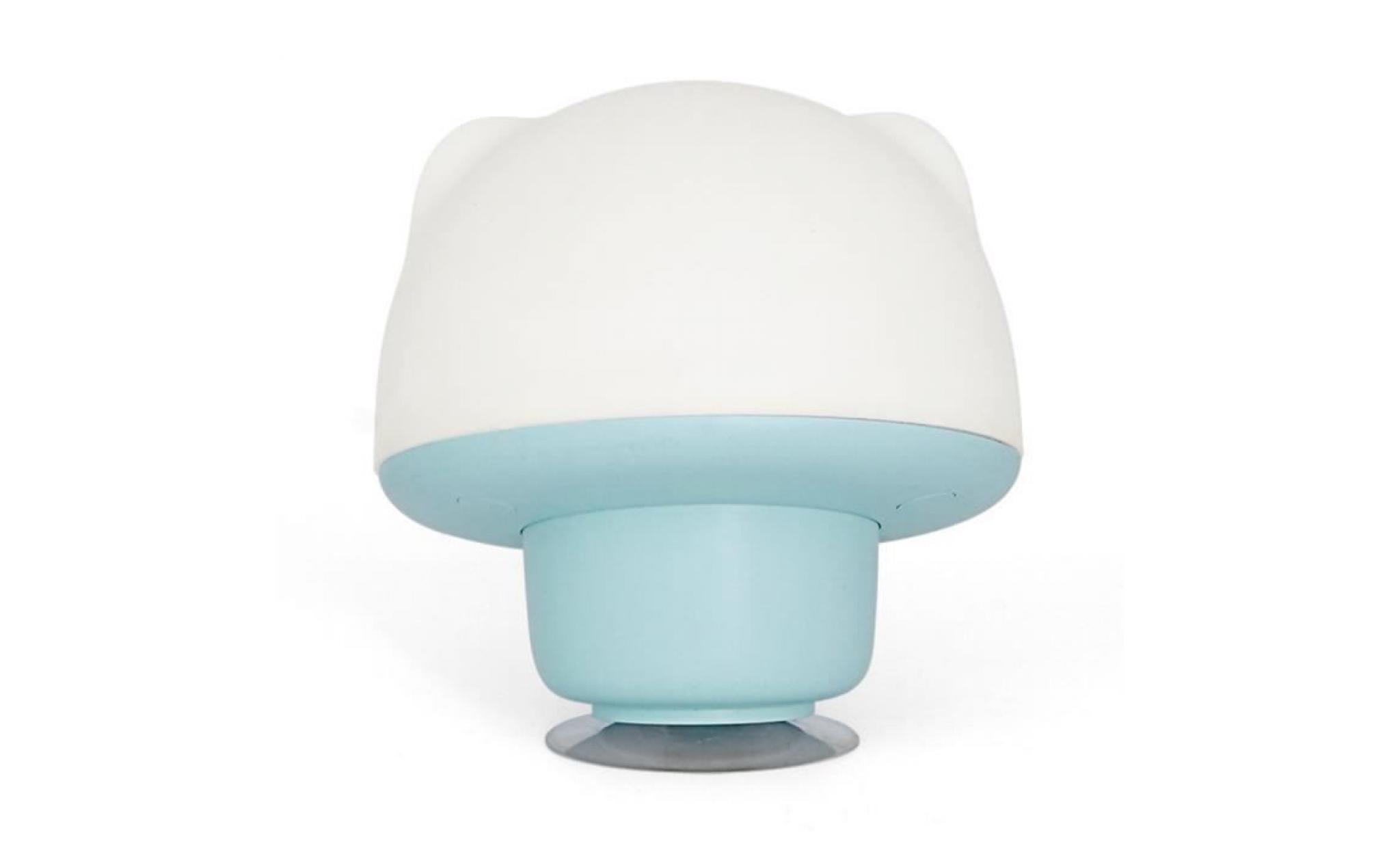 iportan® silicone night light enfants lampe sucker design usb rechargeable tap nouveau bleu_love2536 pas cher