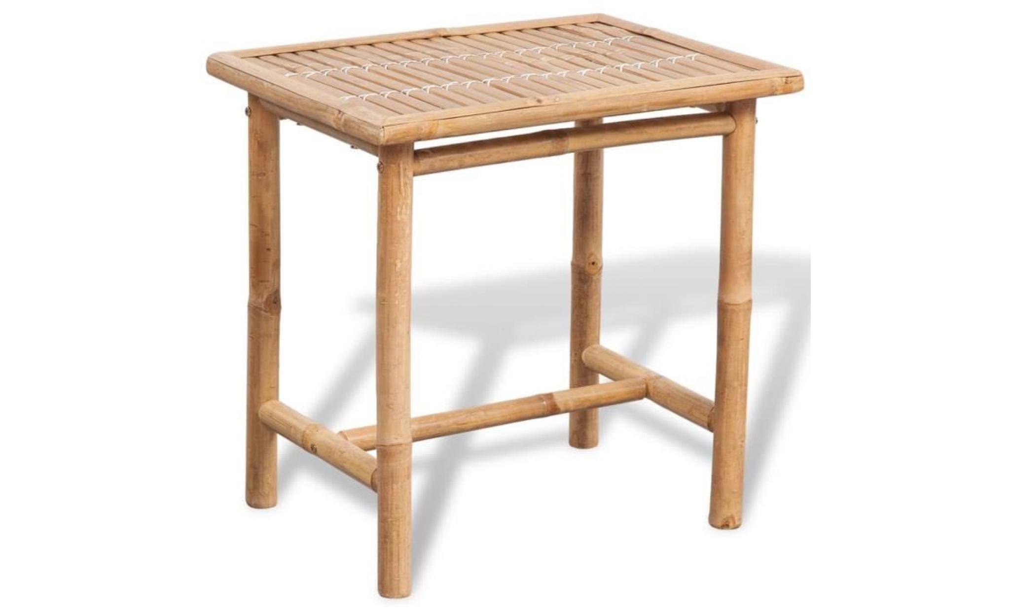jeu de bistro style contemporain table de salon avec table basse et coussin bambou pas cher