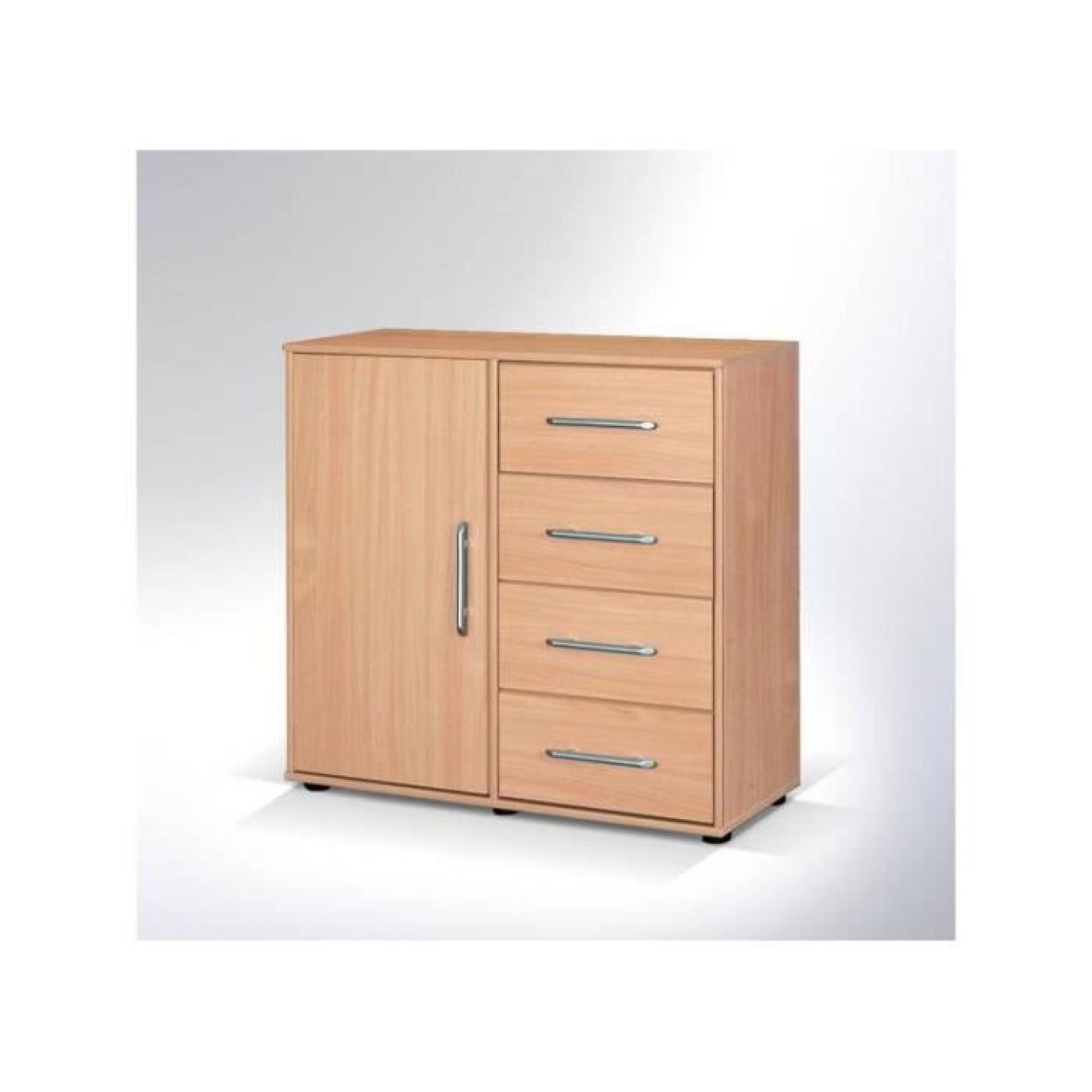 JUSThome Maxion MX XIII Commode Buffet Hêtre 88 x 90 x 35 cm