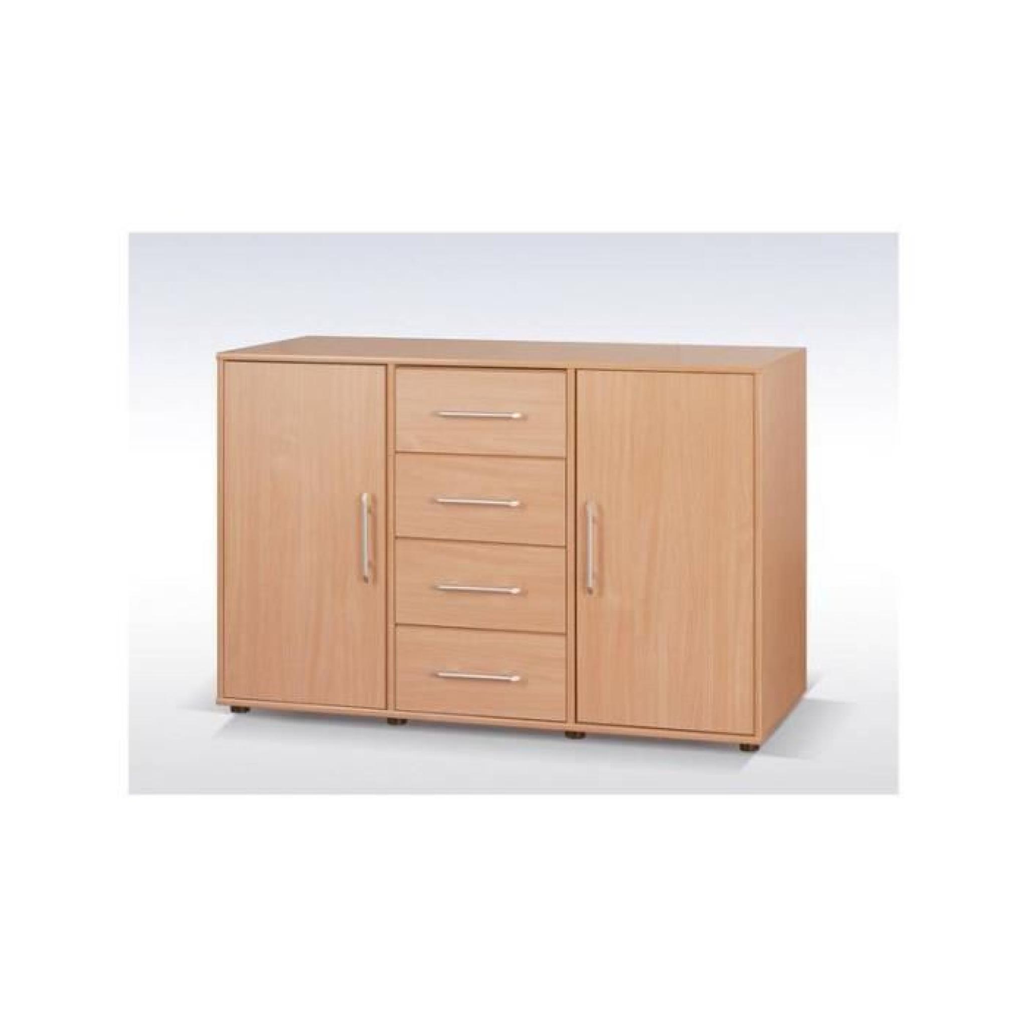 JUSThome Maxion MX XVII Commode Buffet Hêtre 88 x 135 x 51 cm