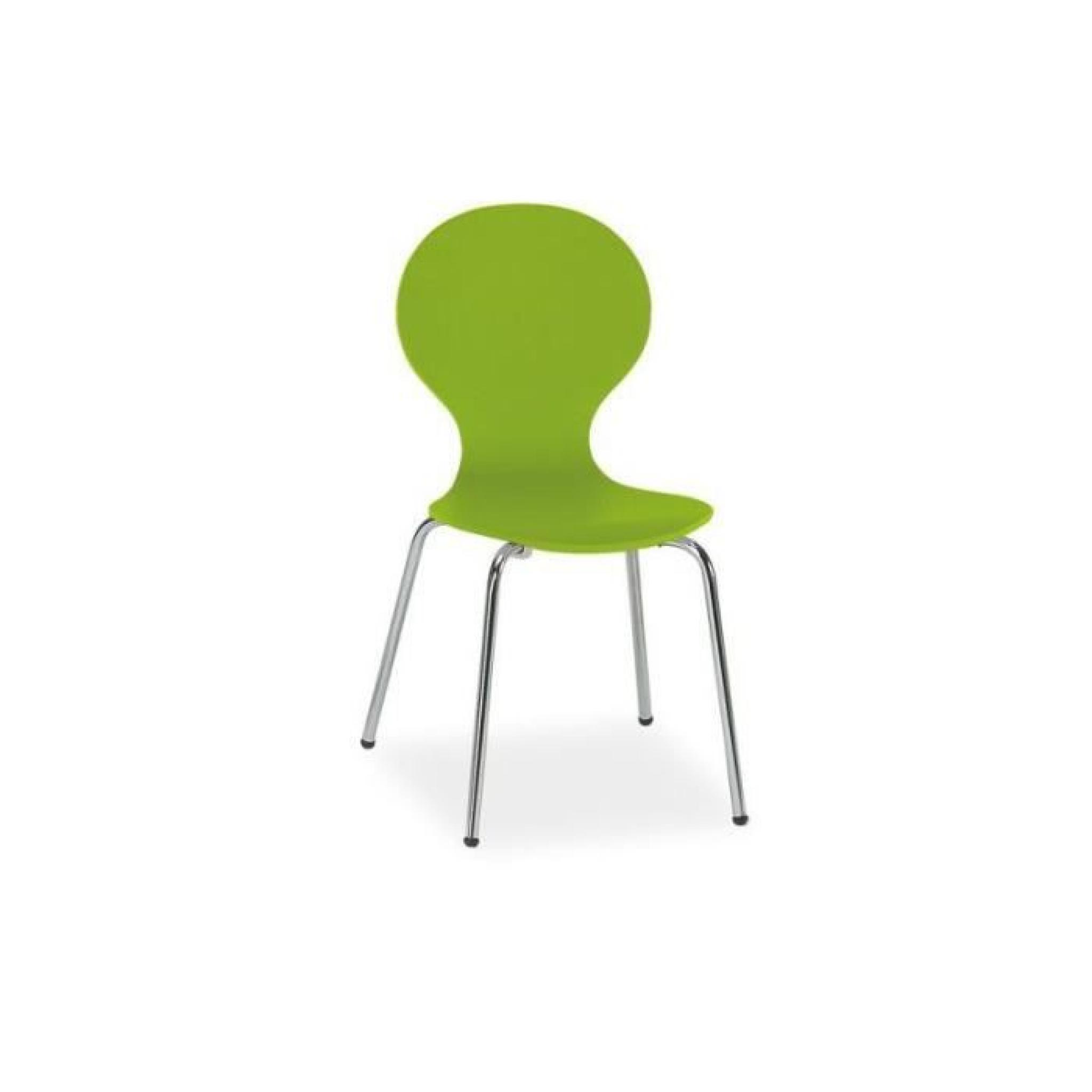 JUSThome W-93 Chaise Vert 86 x 43 x 38
