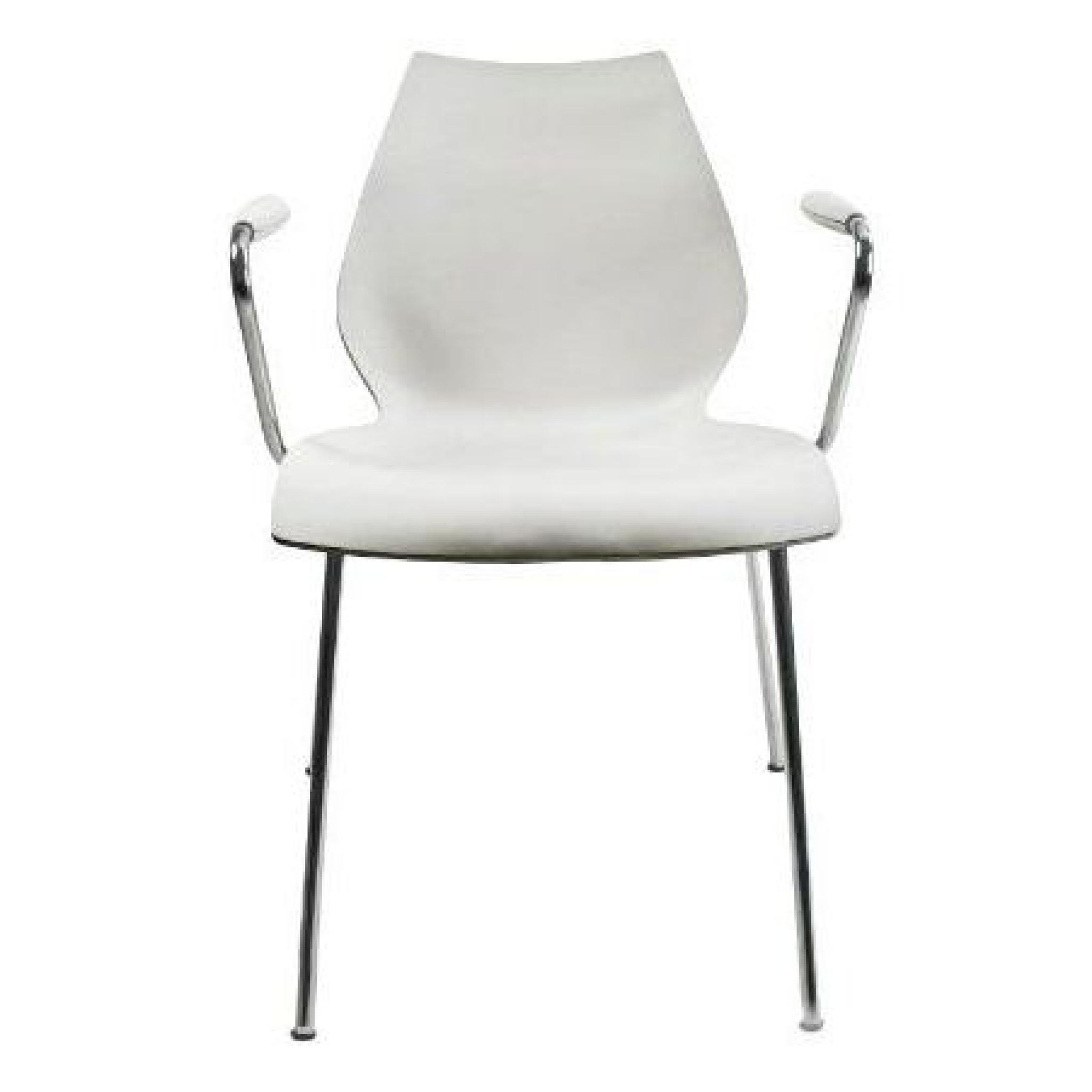 Kartell 28722M Chaise Maui Blanc Import Allemagne