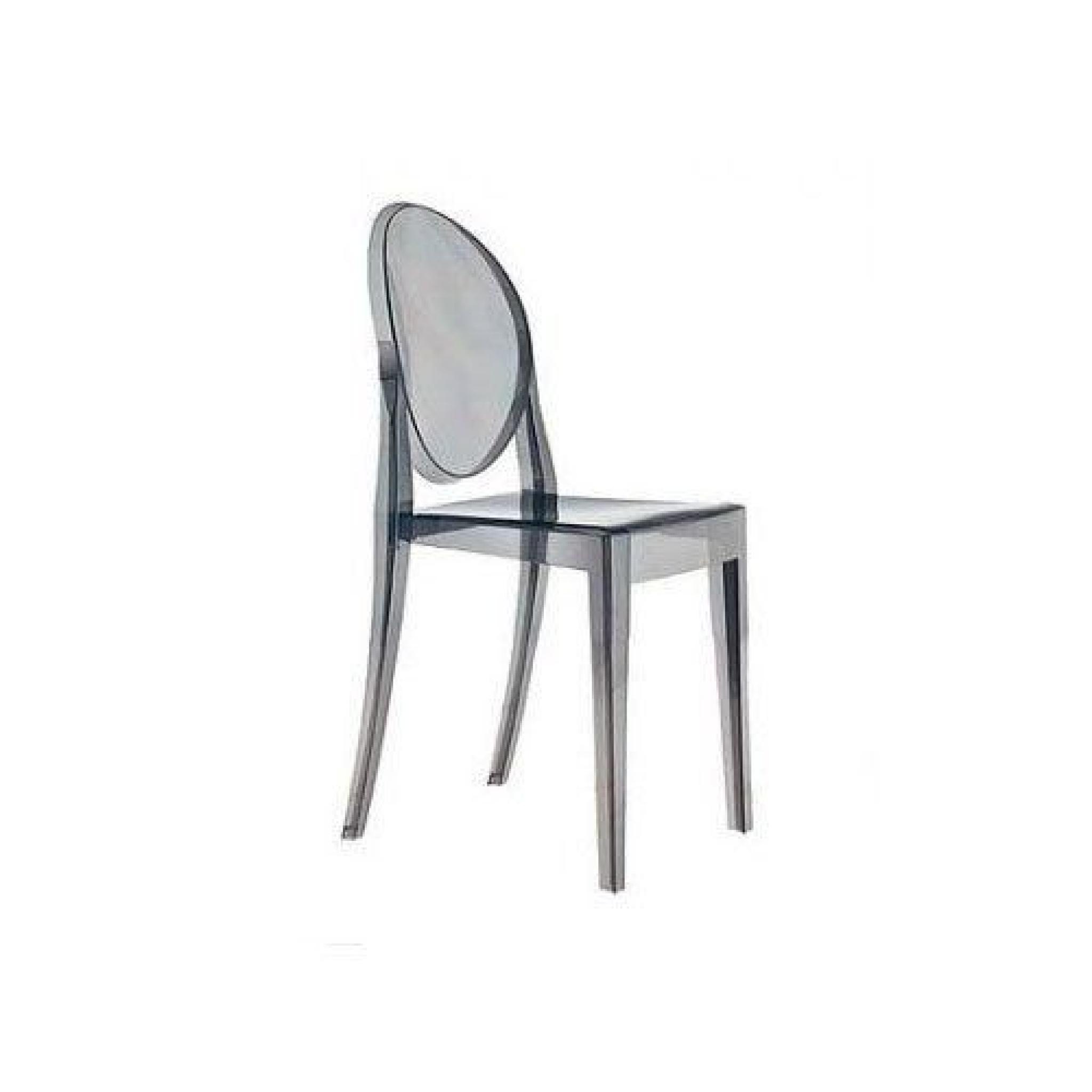 Kartell 4857P9 Chaise Victoria Ghost Gris Impor…