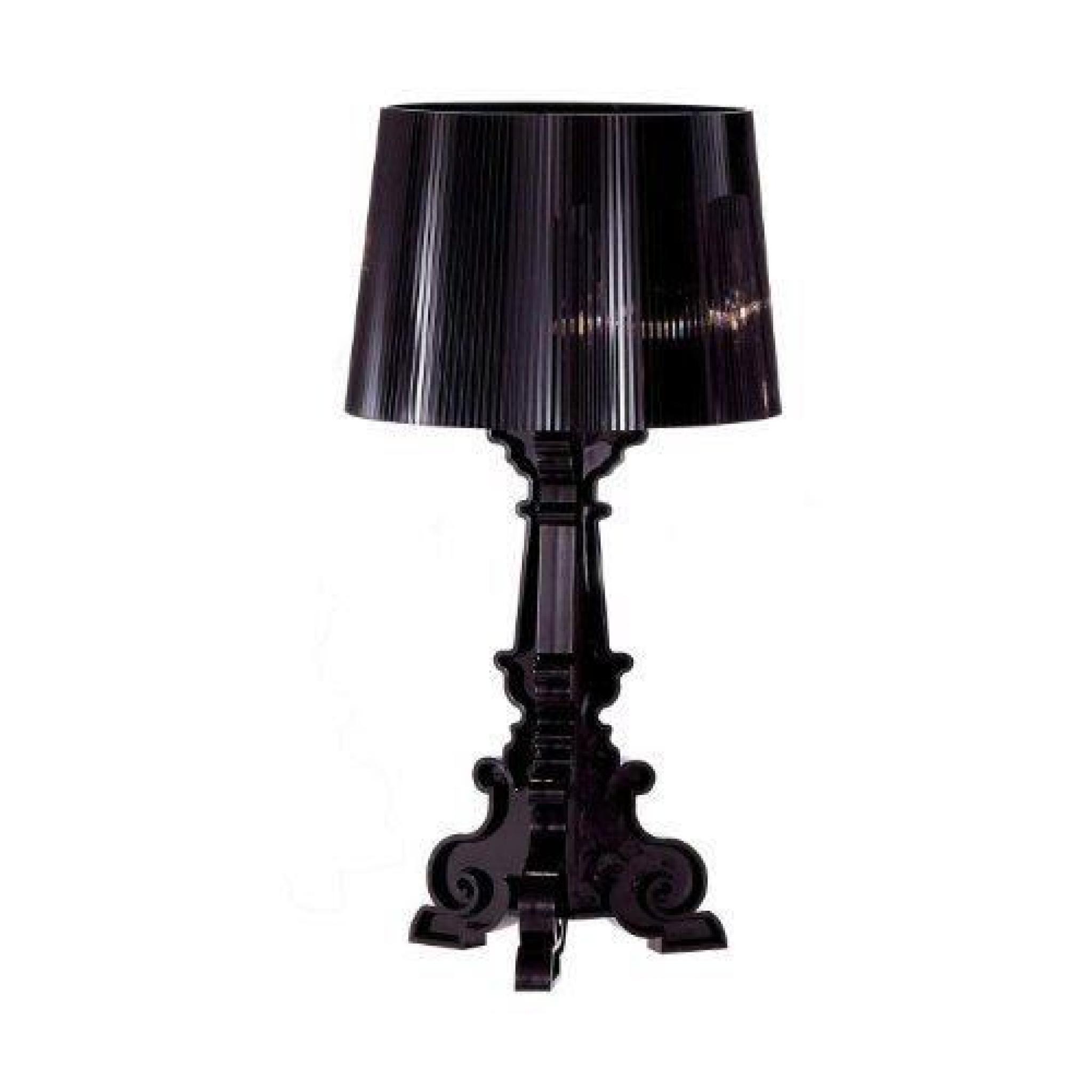 Kartell 9070Q8 Lampe de table Bourgie (Noir)