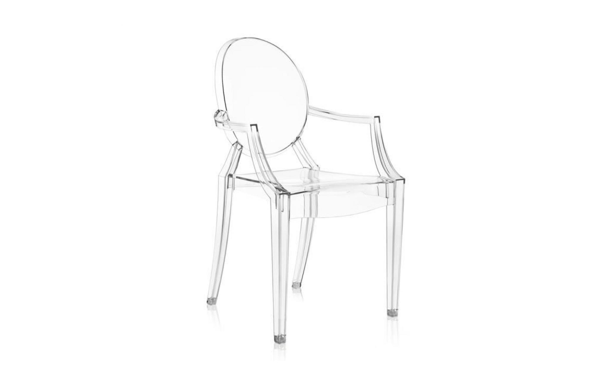 KARTELL CHAISE LOUIS GHOST (POLYCARBONATE TRANSPARENT- CRISTAL )